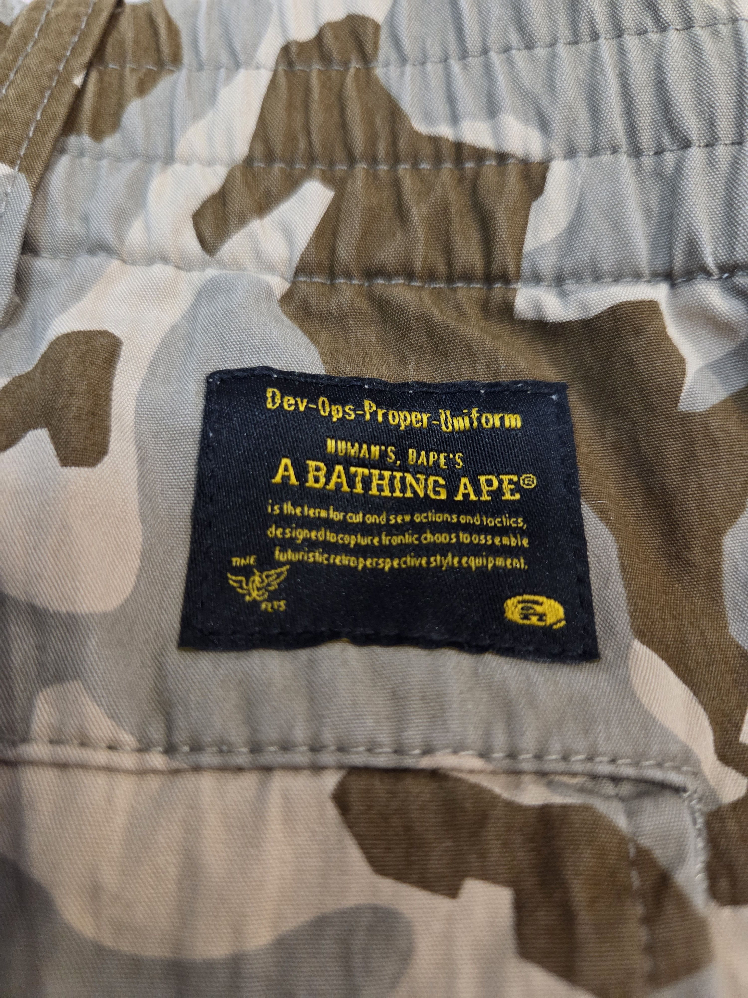 Bape Bape sand camo combats Medium Size US 32 / EU 48 - 8 Thumbnail