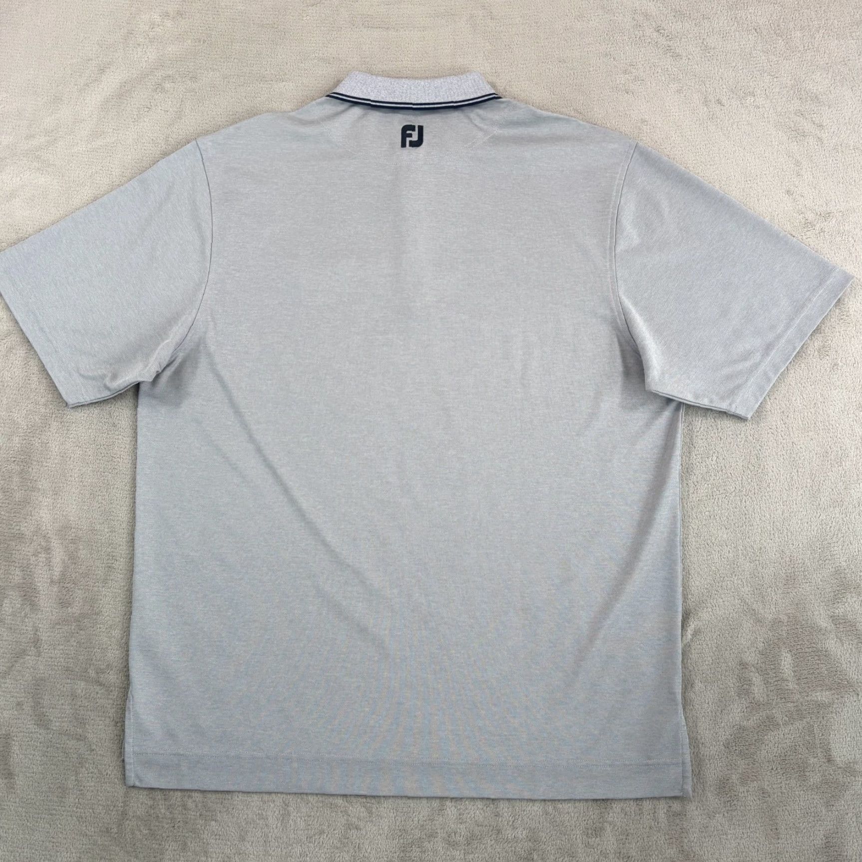 Footjoy FootJoy x Torrey Pines La Jolla Golf Performance Polo Shirt Grey Men Large Polo Shirt Regular Size L Gray Embroidered Logo Golf Sport Modern Designer Size US L / EU 52-54 / 3 - 5 Thumbnail