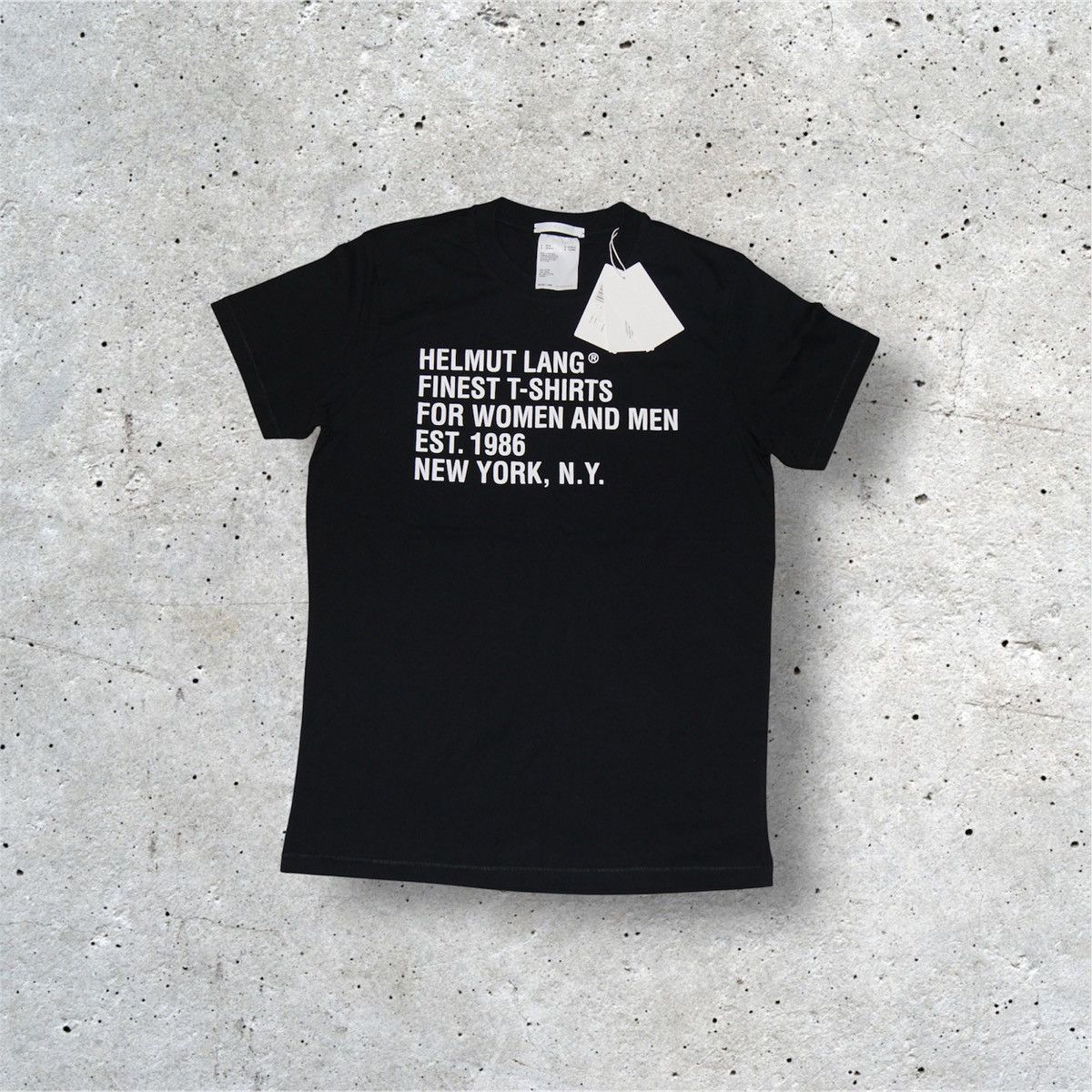 Designer × Helmut Lang Helmut Lang T-Shirt Man Women mesh luxury archive rare y2k Size US S / EU 44-46 / 1 - 1 Thumbnail