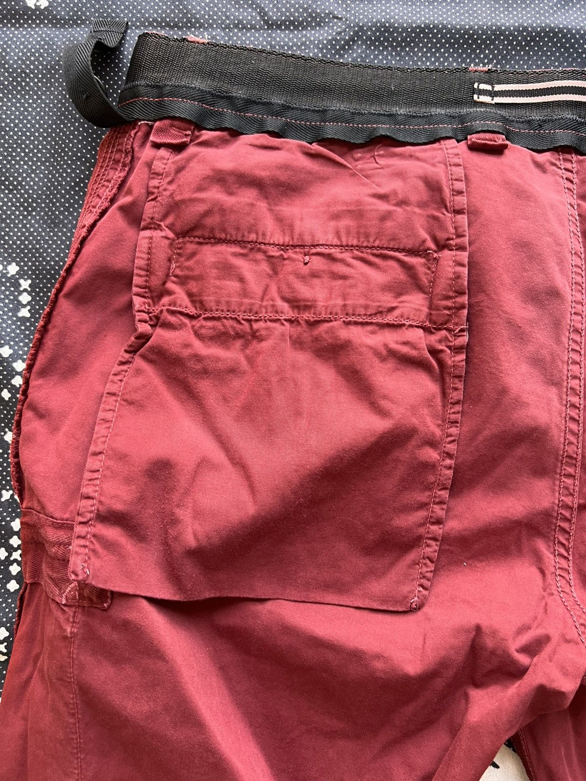 Stone Island Stone Island Type SL Cargo Shorts Red W31 pants bricks Size US 31 - 23 Thumbnail