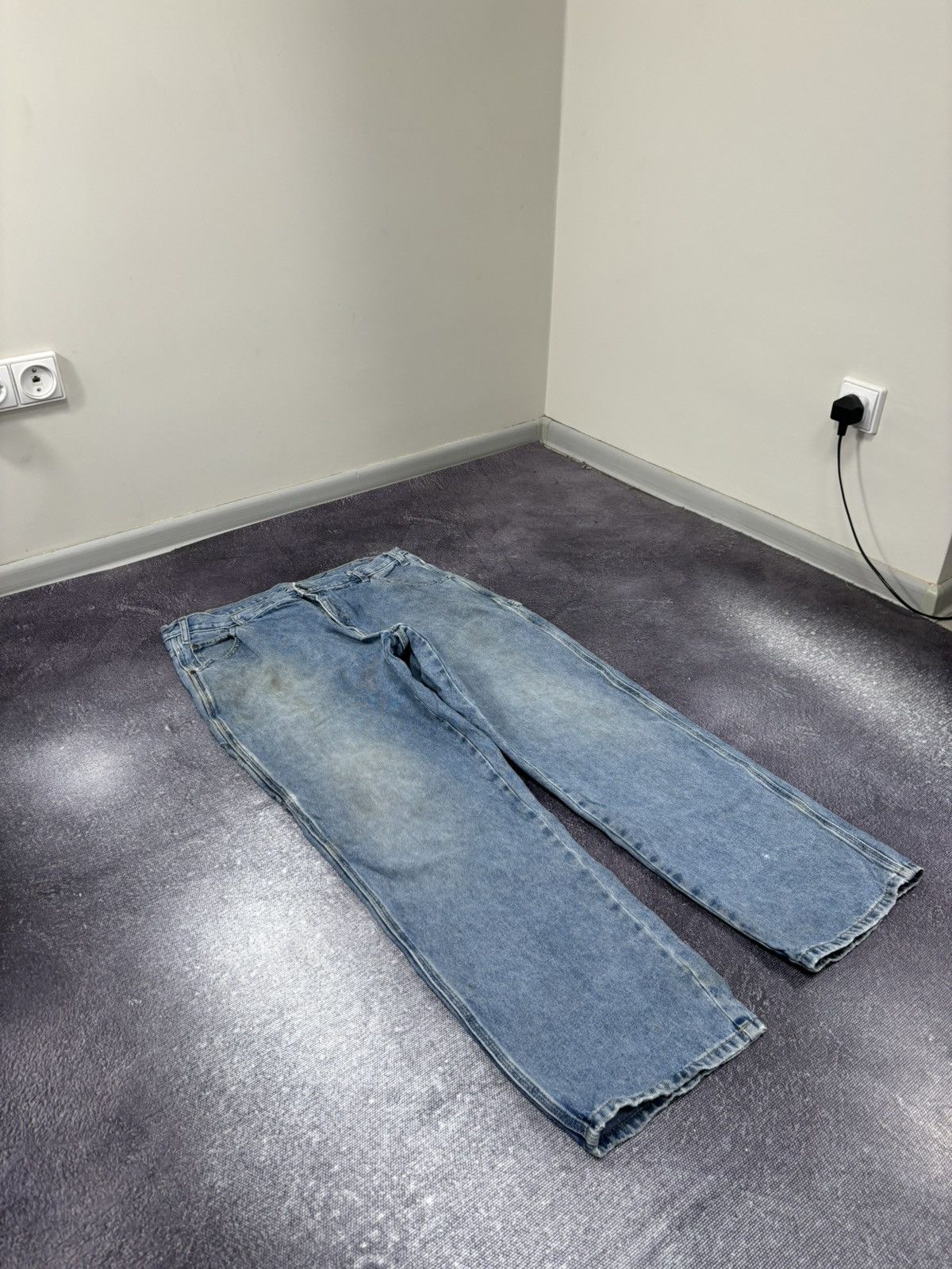 Dickies Vintage Dickies USA Blue Denim Work Hype Baggy Jeans Size US 38 / EU 54 - 7 Thumbnail
