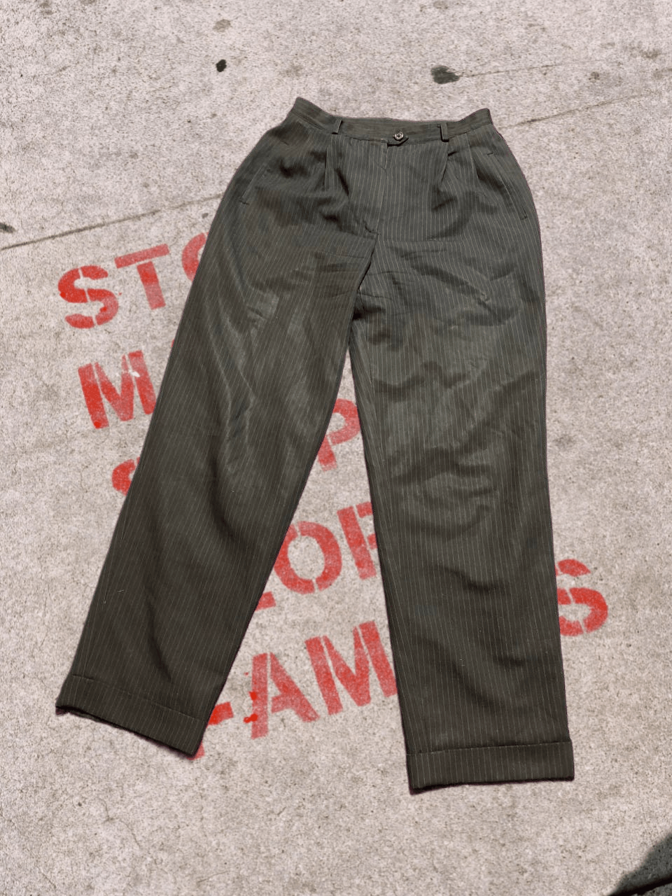 Polo Ralph Lauren POLO RALPH LAUREN WOOL Vintage Pants Casual Everyday Fit Size 32" / US 10 / IT 46 - 1 Thumbnail
