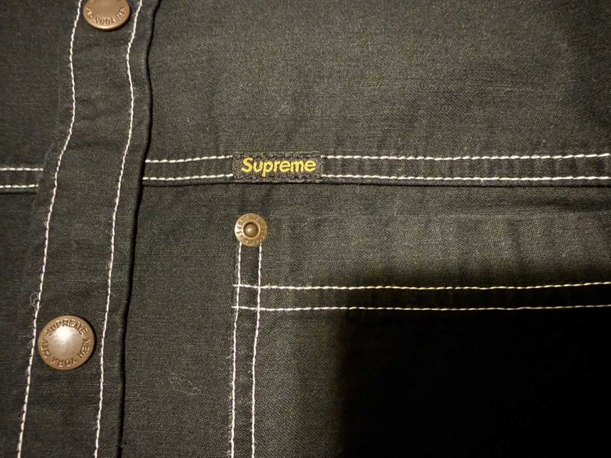 Supreme Supreme Snap Work Shirt FW22 Size US M / EU 48-50 / 2 - 3 Thumbnail