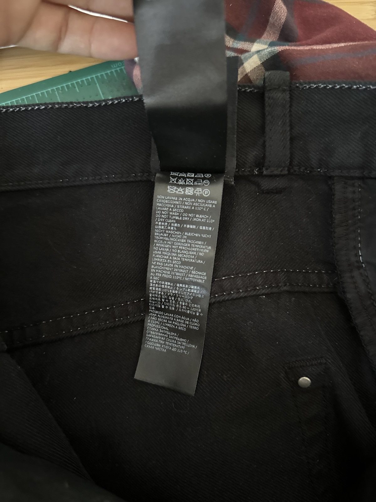 Ann Demeulemeester Ann Demeulemeester Waxed Kevin Denim Size US 29 - 8 Thumbnail