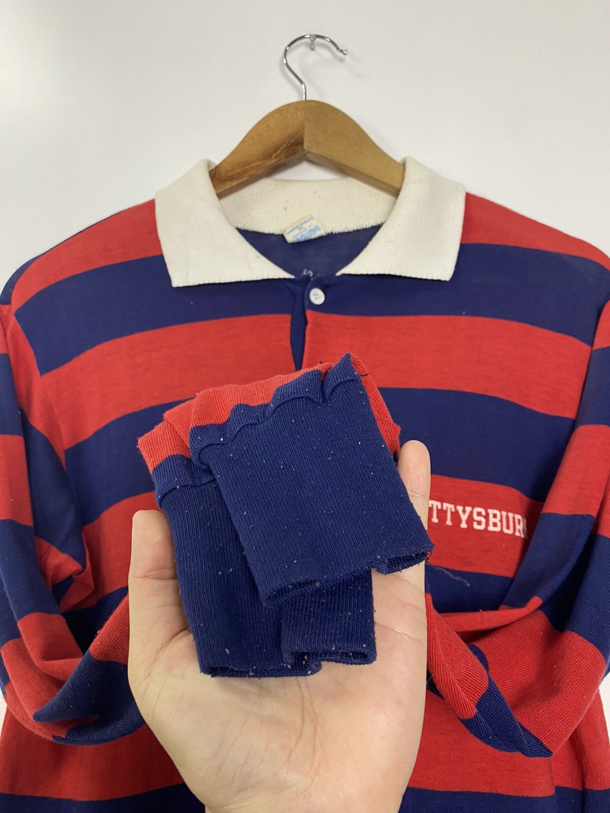 Champion × Vintage Vintage 80’s Champion Made USA polo Size US M / EU 48-50 / 2 - 9 Thumbnail