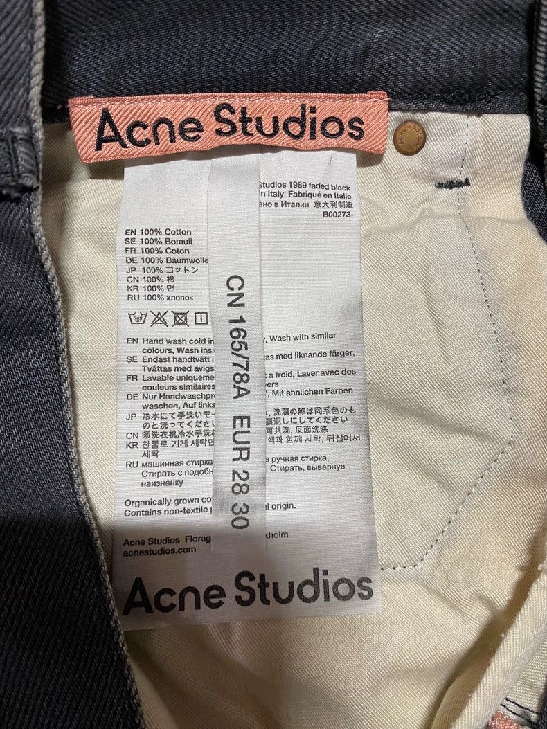 Acne Studios Acne Studios Dark grey jeans Size US 28 / EU 44 - 8 Thumbnail