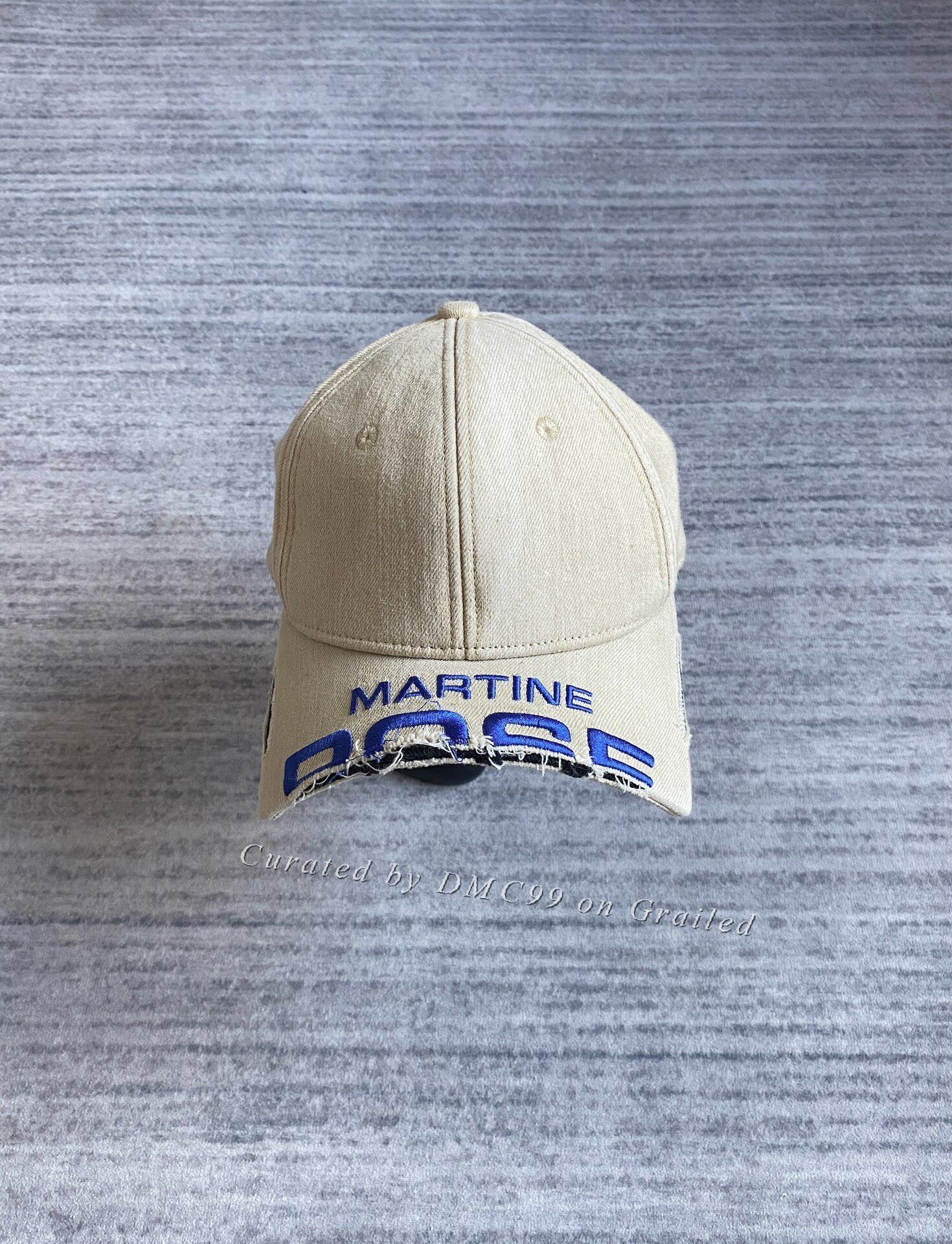 Martine Rose Martine Rose Distressed Barnsley Trucker Cap | Grailed