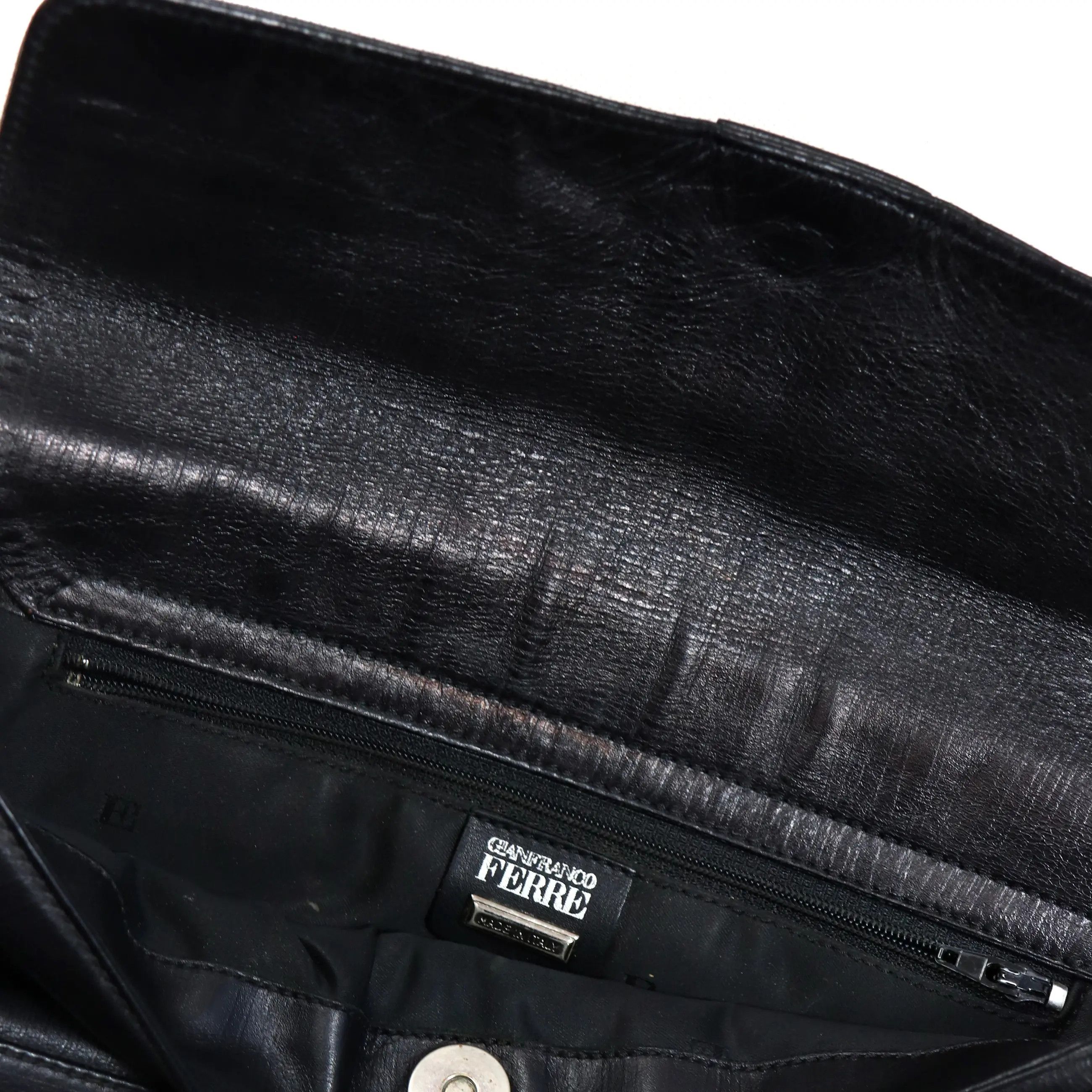 Gianfranco Ferre Gianfranco Ferre Leather vintage bag Size ONE SIZE - 5 Thumbnail