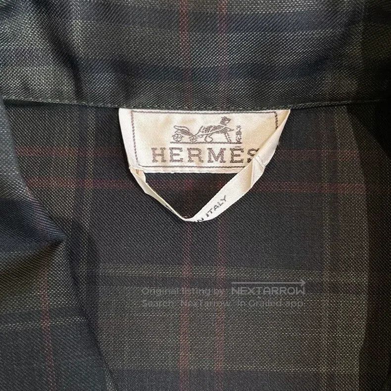 Hermes Hermes Textured short-sleeved shirt Size US M / EU 48-50 / 2 - 5 Thumbnail