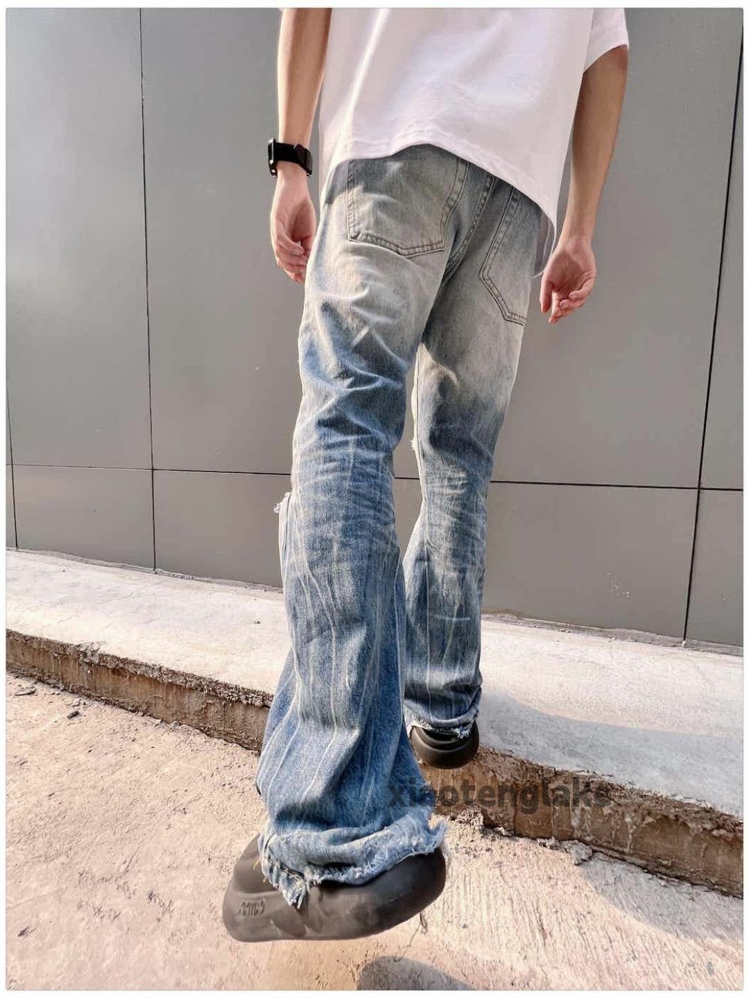 Faded Worn Jeans buy