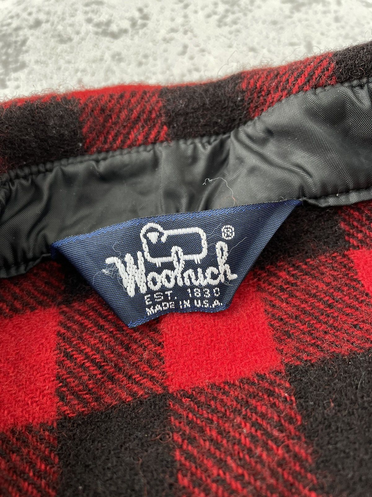 Flannel × Woolrich Woolen Mills Vintage Woolrich Flannel Wool Shirt Size US M / EU 48-50 / 2 - 5 Thumbnail