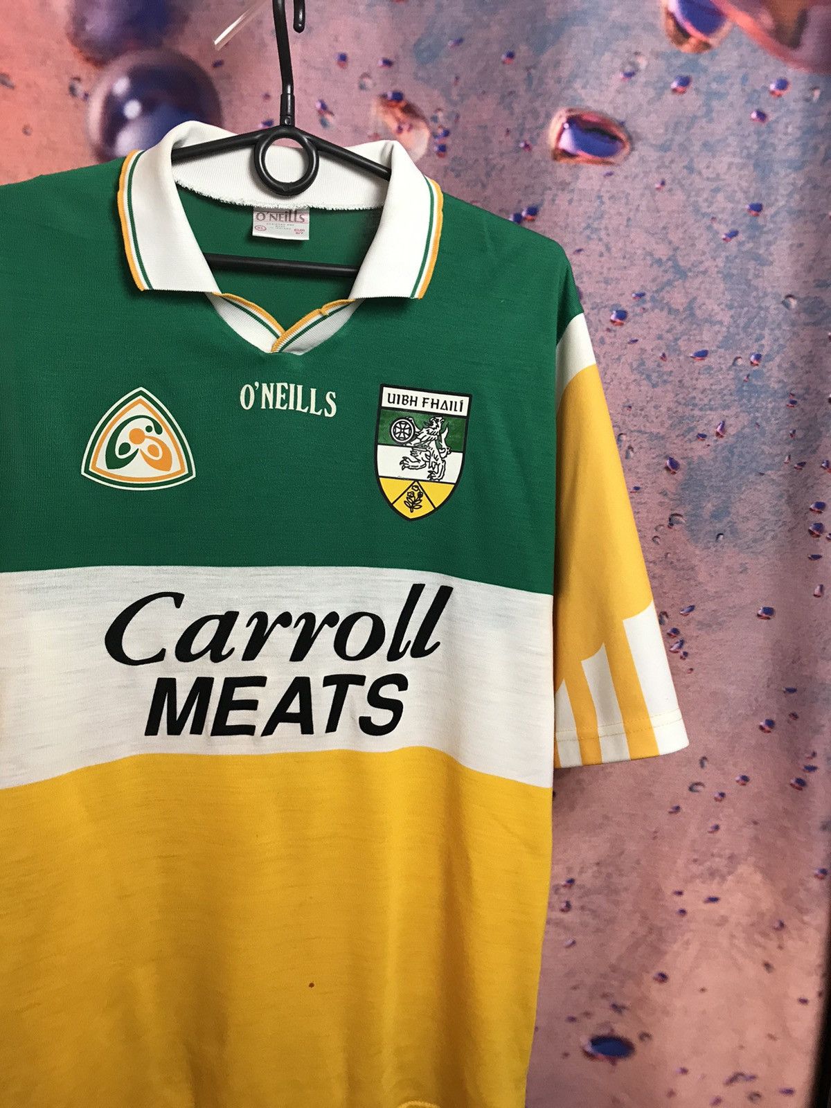 Vintage O'NEILLS OFFALY GAA GAELIC 1996 1998 SIZE XL JERSEY RUGBY Size US XL / EU 56 / 4 - 1 Thumbnail