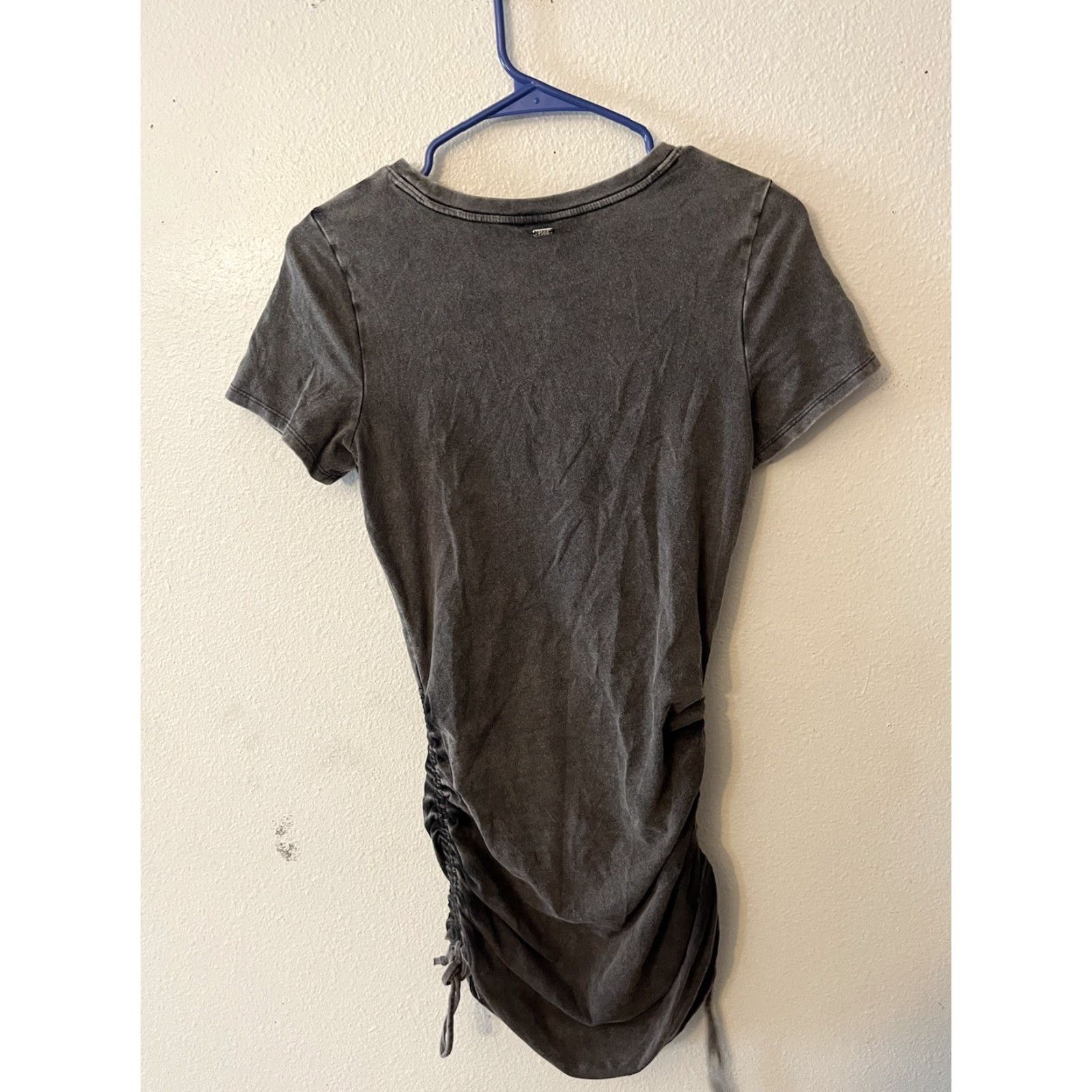 Victoria's Secret Victoria's Secret Pink Gray Dress Short Sleeve Runched Sides Mini Size Small Size 28" / US 6 / IT 42 - 3 Thumbnail