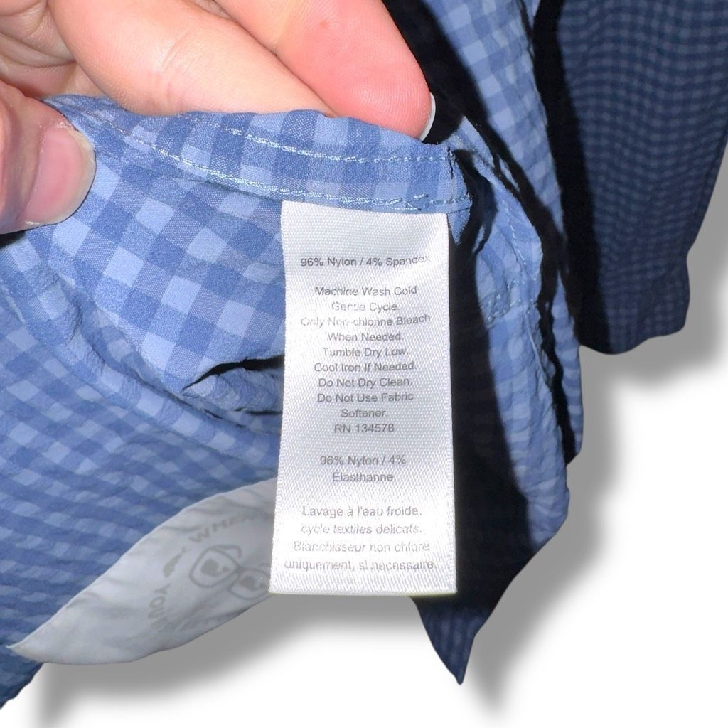 Vineyard Vines Vineyard Vines Blue Check Performance Harbor Shirt Men’s Sz Size US M / EU 48-50 / 2 - 8 Thumbnail