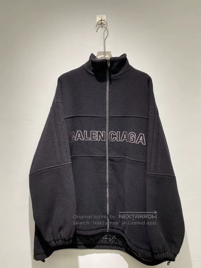 Balenciaga Balenciaga Black stand-collar jacket coat Size US S / EU 44-46 / 1 - 1 Thumbnail