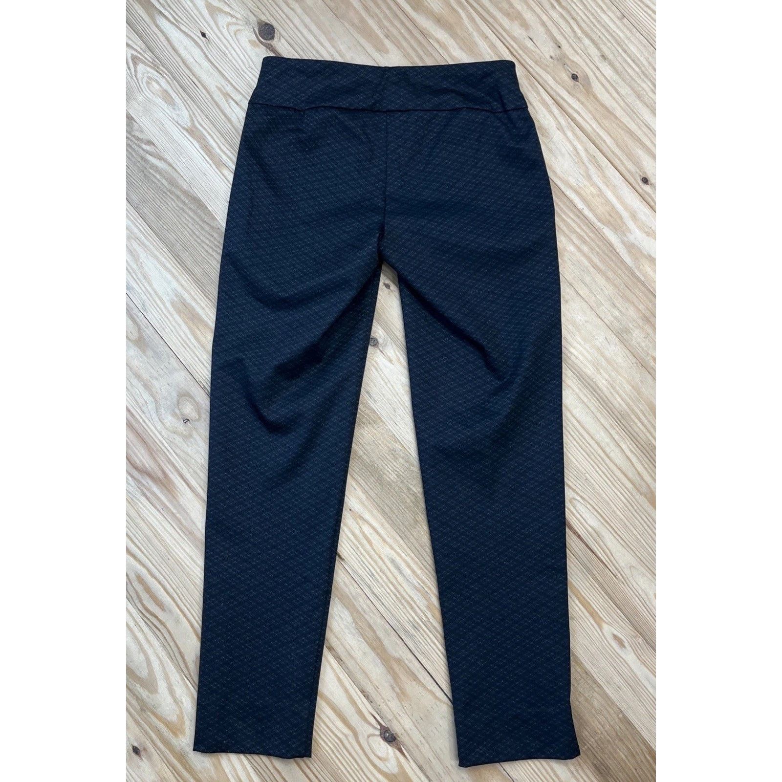 Other Zac & Rachel Womens Dark Gray Plaid Leggings Slacks Size S Size 29" - 2 Thumbnail