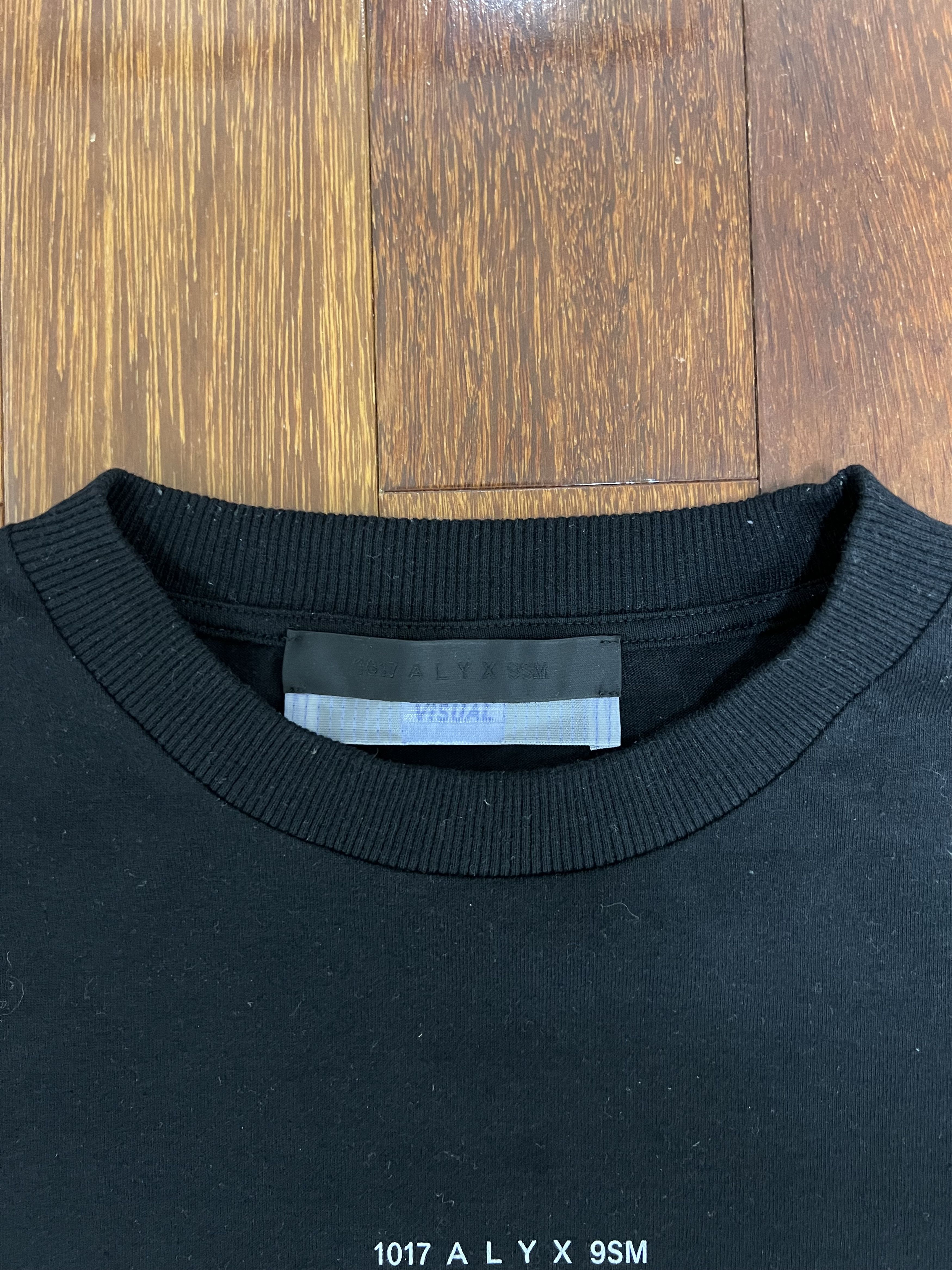 1017 ALYX 9SM × Alyx 💚 FW19 Alyx Ex Nihilo Collection Logo Black Tee Large Size US L / EU 52-54 / 3 - 5 Thumbnail