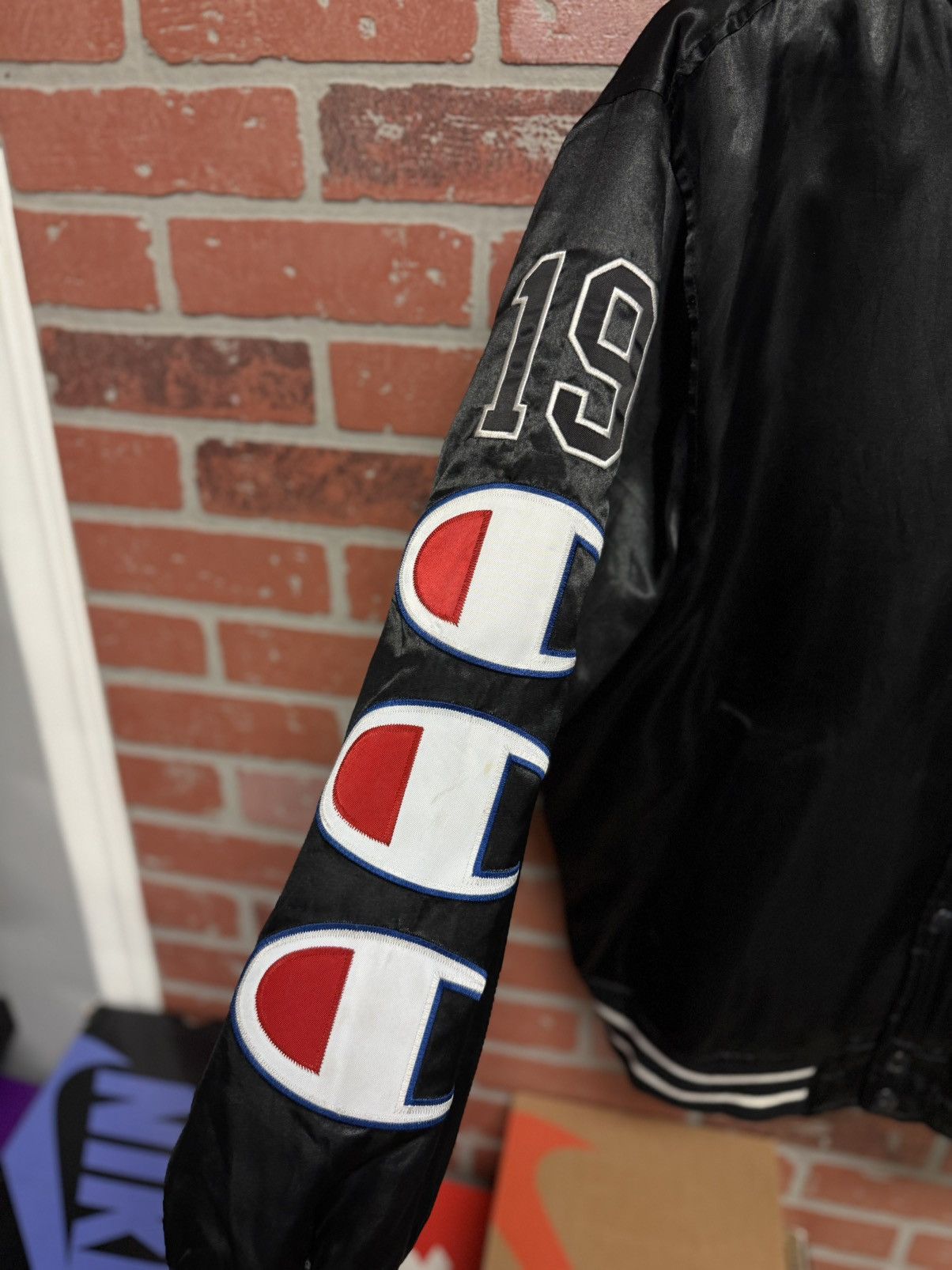 Champion × Supreme Supreme Champion Jacket RARE Size M Clean Condition Size US M / EU 48-50 / 2 - 5 Thumbnail