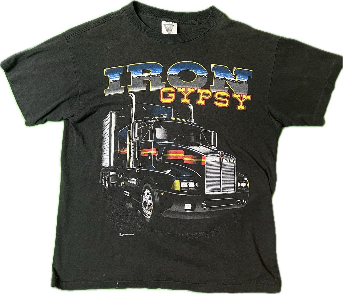 Vintage Vintage 90s Single Stitch 1993 Faded Nascar Tee like Size US L / EU 52-54 / 3 - 1 Thumbnail