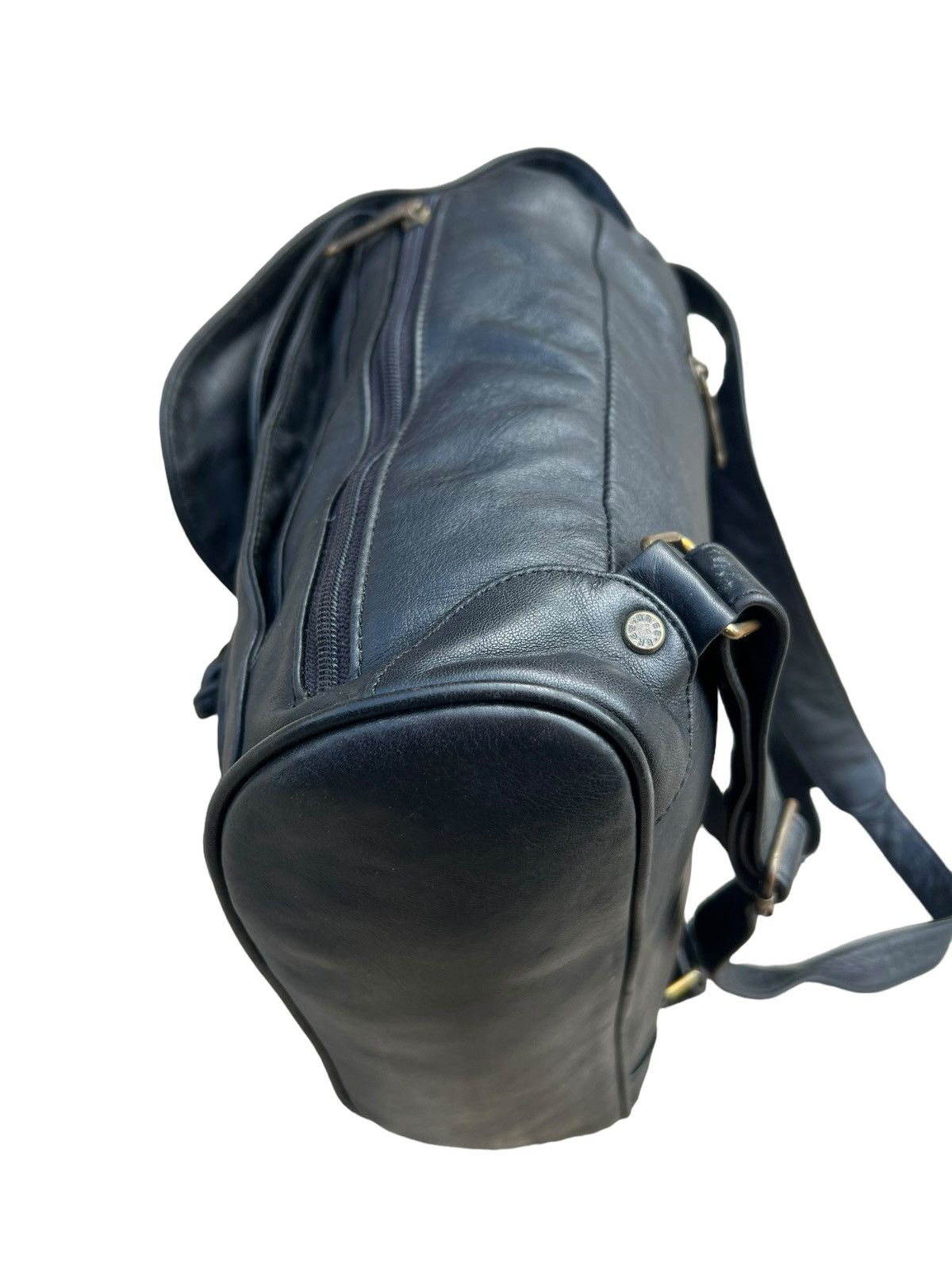 BREE Vintage BREE All Black Leather Backpack Size ONE SIZE - 14 Thumbnail