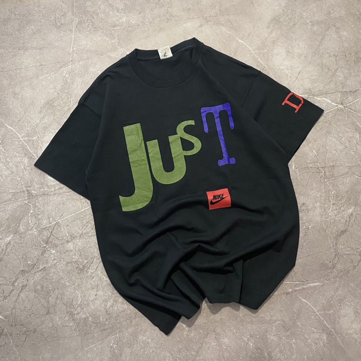 Nike VINTAGE NIKE BIG LOGO TEE JUST DO IT USA 90s Size US L / EU 52-54 / 3 - 6 Thumbnail