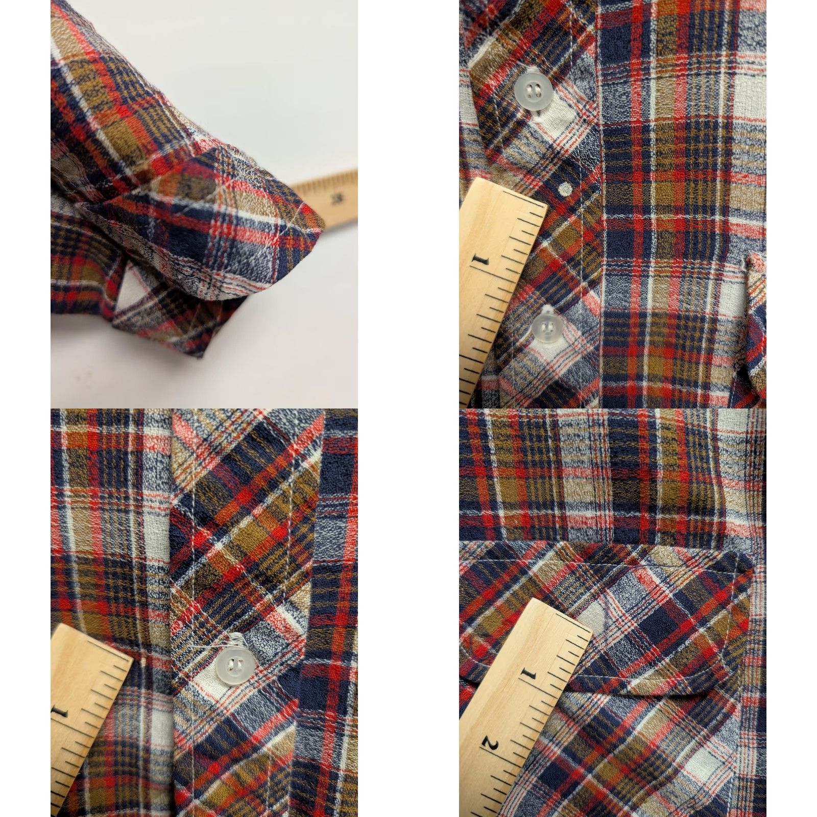 Vintage VINTAGE Alfie California Rockabilly Mod Woven Shirt With collar L 60s Blue Cotton Short Sleeve Button-Front Original 1970s Disco Mens Size US L / EU 52-54 / 3 - 8 Thumbnail