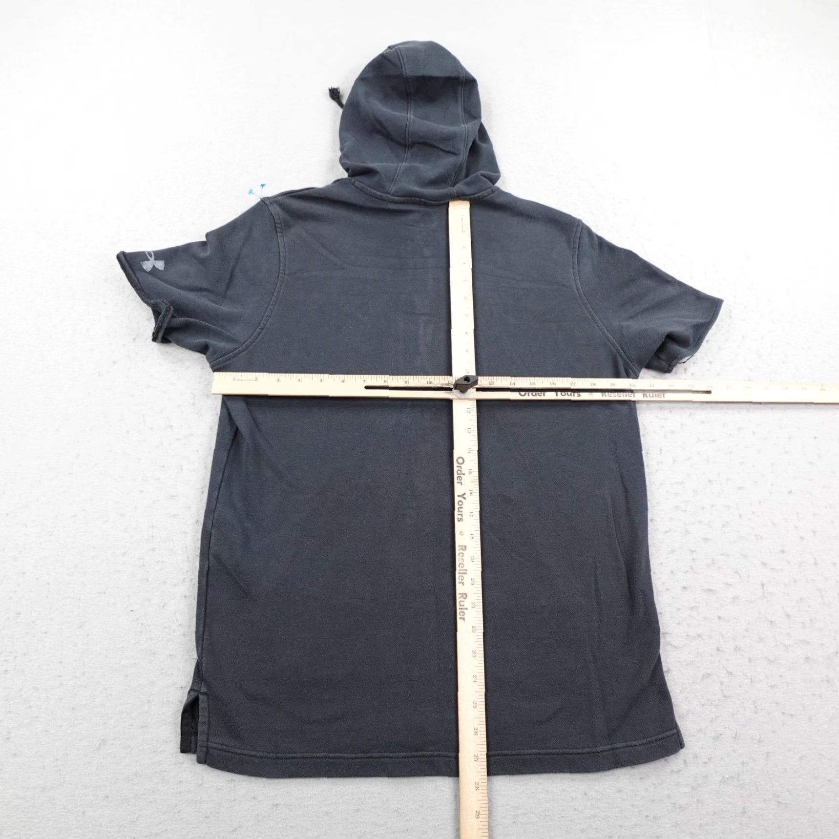 Under Armour Under Armour Hoodie Mens Medium Gray Project Rock Short Sleeve Pullover Sweater Size US M / EU 48-50 / 2 - 6 Thumbnail