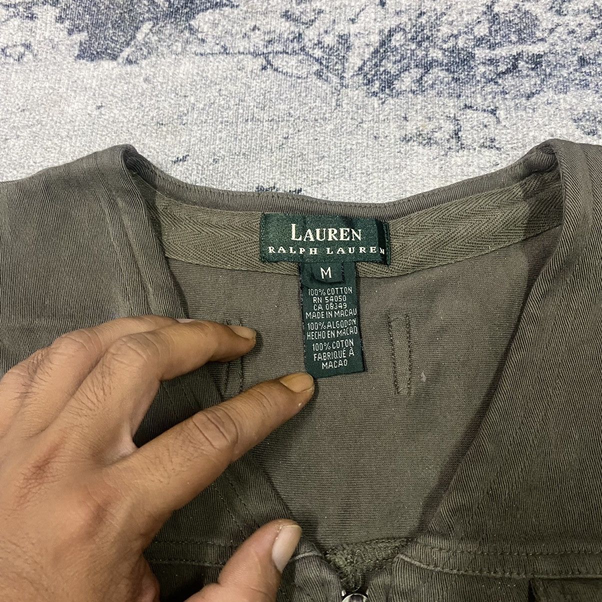 Ralph Lauren × Vintage Vintage Ralph Laurent Military Tactical Vest Size US S / EU 44-46 / 1 - 3 Thumbnail