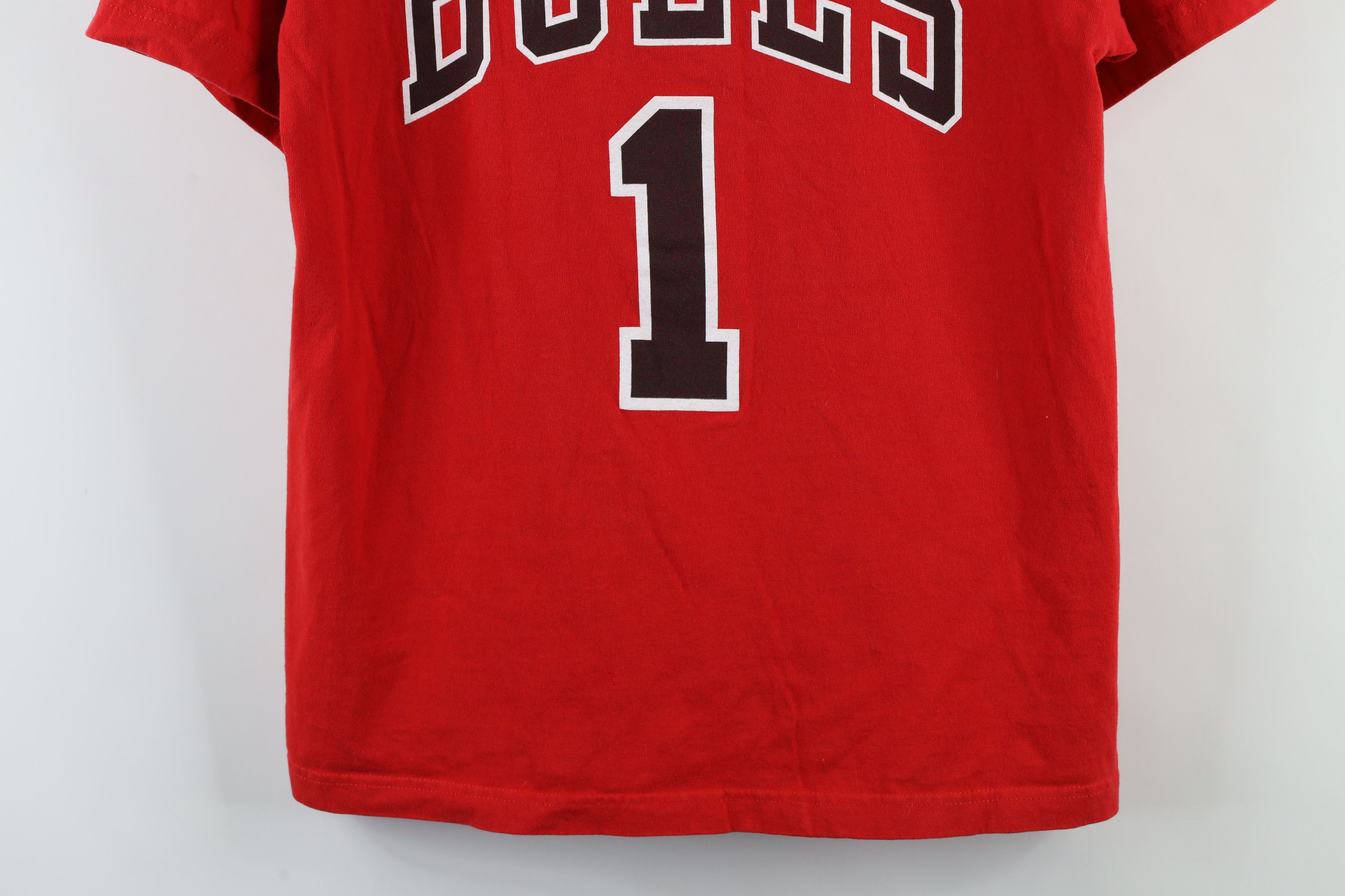 Adidas × Vintage Vintage Adidas Rose Chicago Bulls Basketball Jersey T-Shirt Size US M / EU 48-50 / 2 - 3 Thumbnail