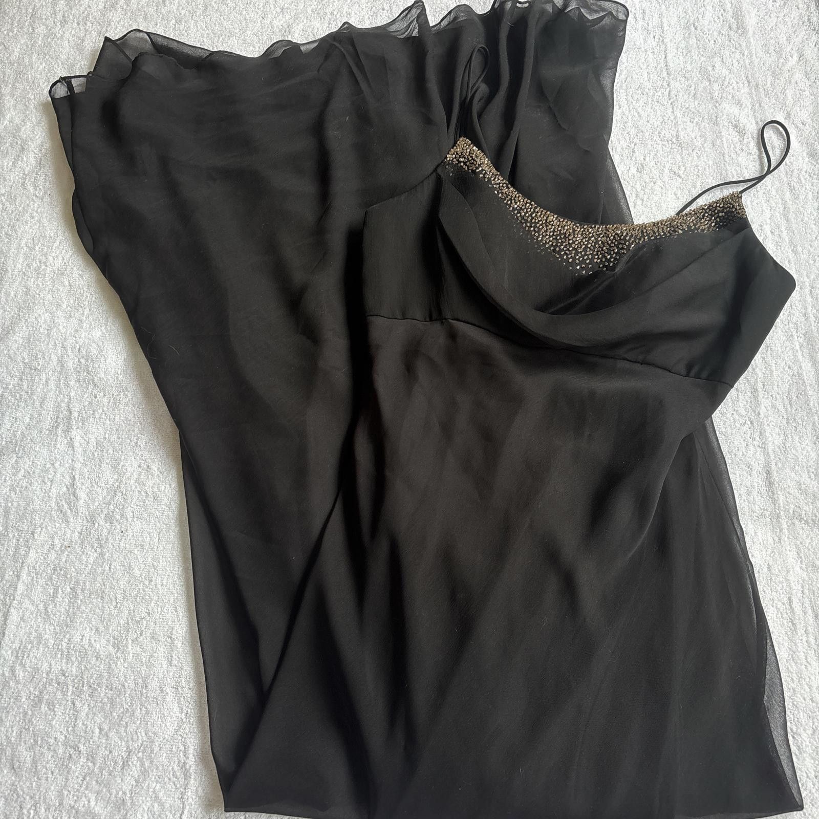 Other vintage silky cowl neck beaded dress Size M / US 6-8 / IT 42-44 - 1 Thumbnail