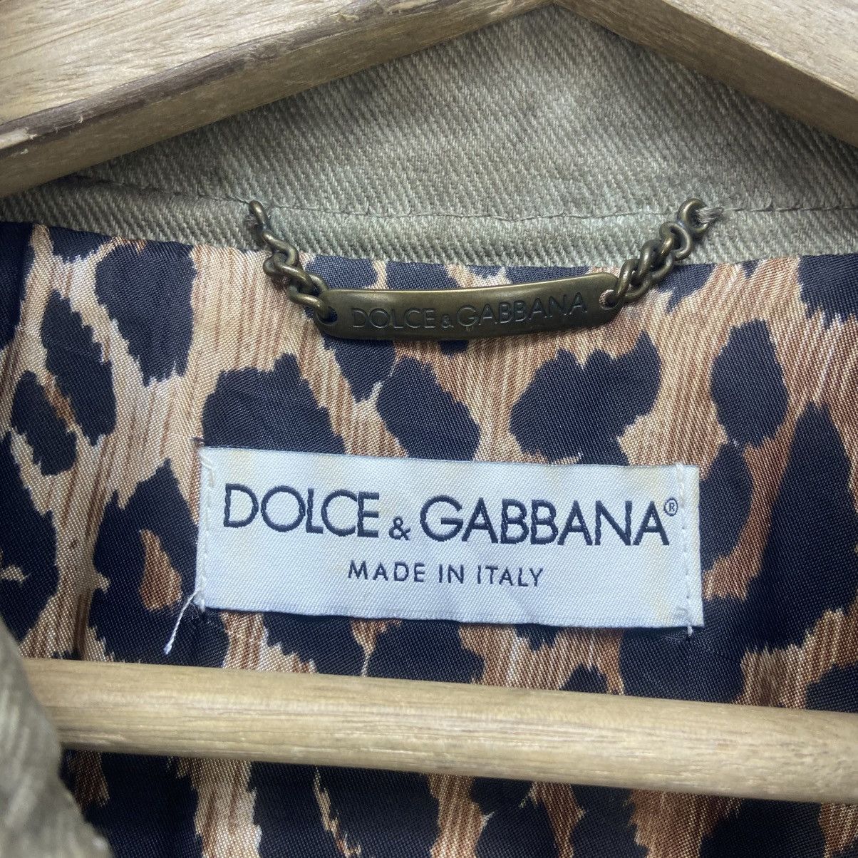 Dolce & Gabbana Made in Itali Dolce & Gabbana Denim Jacket Size XS / US 0-2 / IT 36-38 - 19 Thumbnail