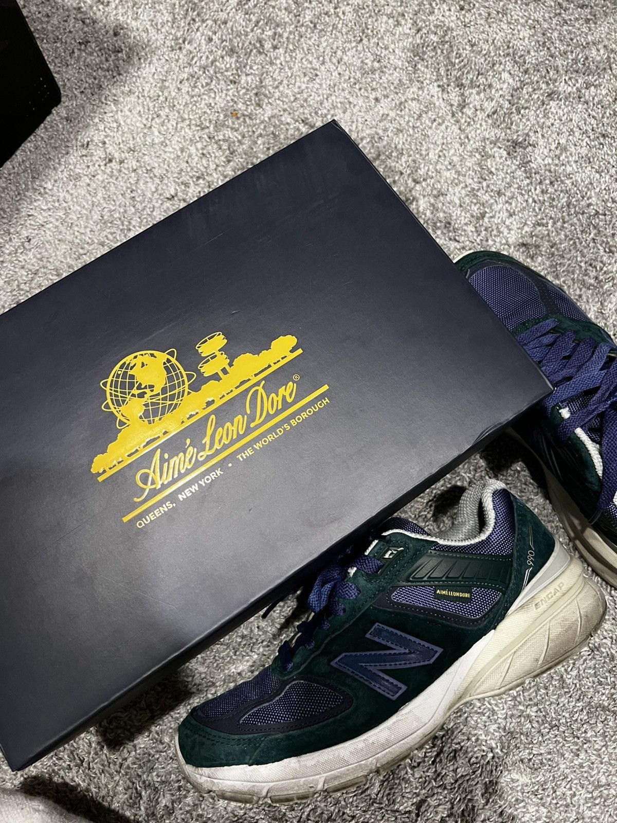 Aime Leon Dore × New Balance Aime Leon Dore x New Balance 990v5 Size US 7 / EU 40 - 9 Thumbnail