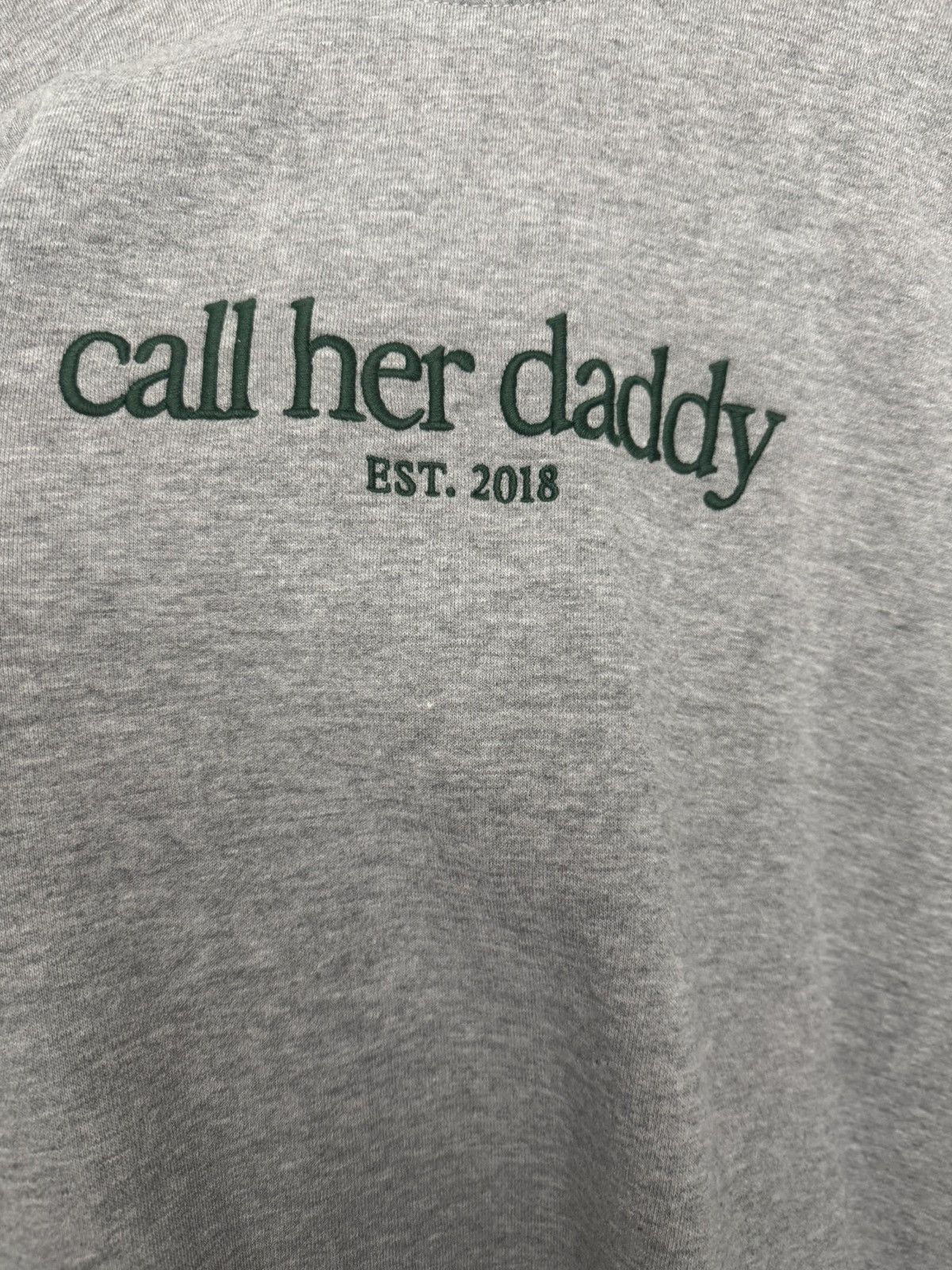 Sporty & Rich call her daddy 2018 heather barstool sports embroidered crew Size S / US 4 / IT 40 - 17 Thumbnail