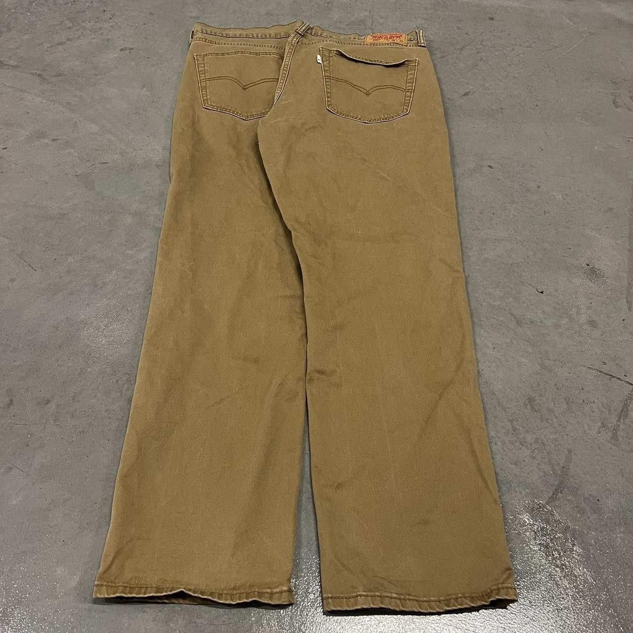 Levi's Vintage Y2K/2000s White Tab Levi’s 541 Khaki Pants! Size US 36 / EU 52 - 6 Thumbnail