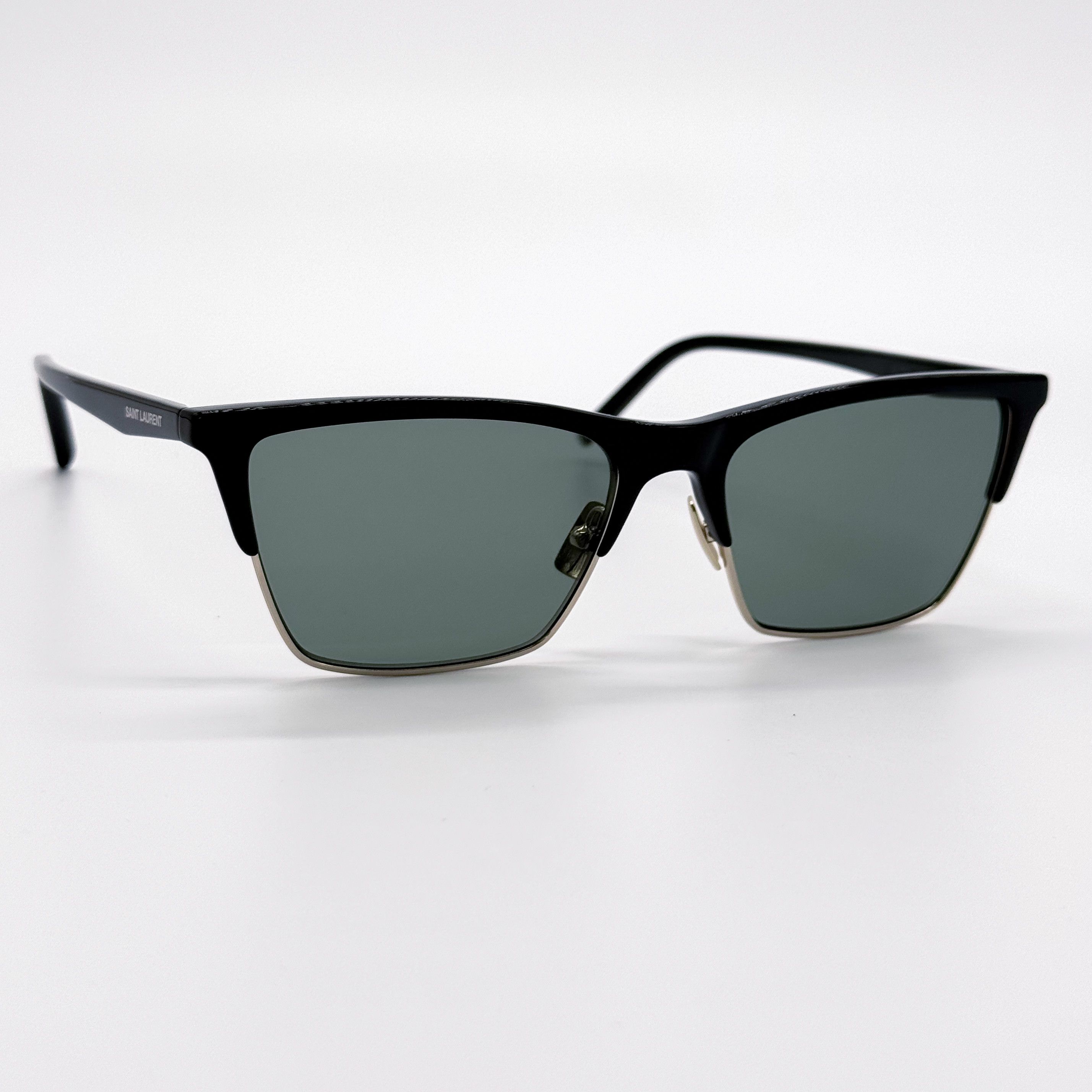 Saint Laurent Paris NEW SAINT LAURENT SL767 001 GREEN SUNGLASSES SAINT LAURENT Size ONE SIZE - 5 Thumbnail