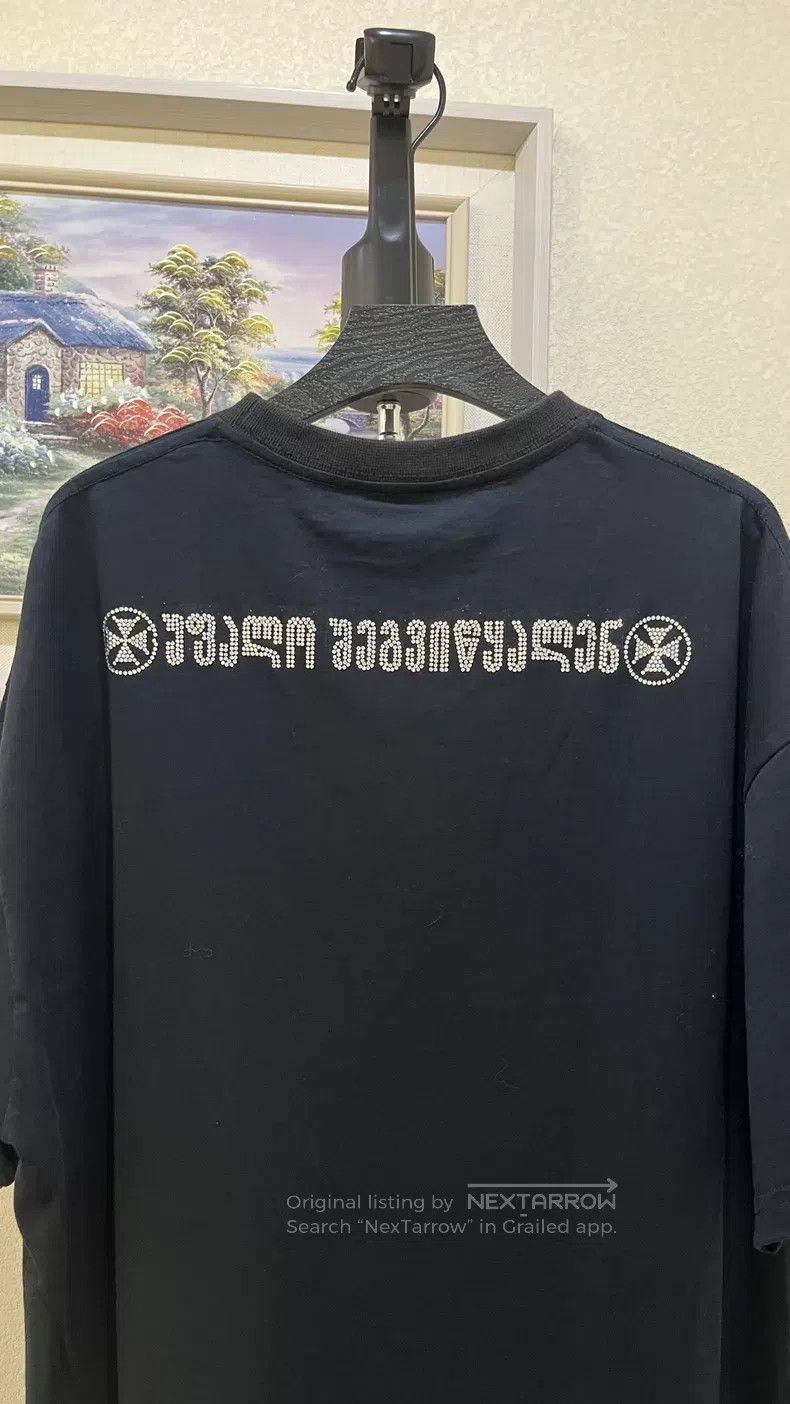 Vetements Vetements Black Short Sleeve T-Shirt, XS Size Size US XS / EU 42 / 0 - 3 Thumbnail