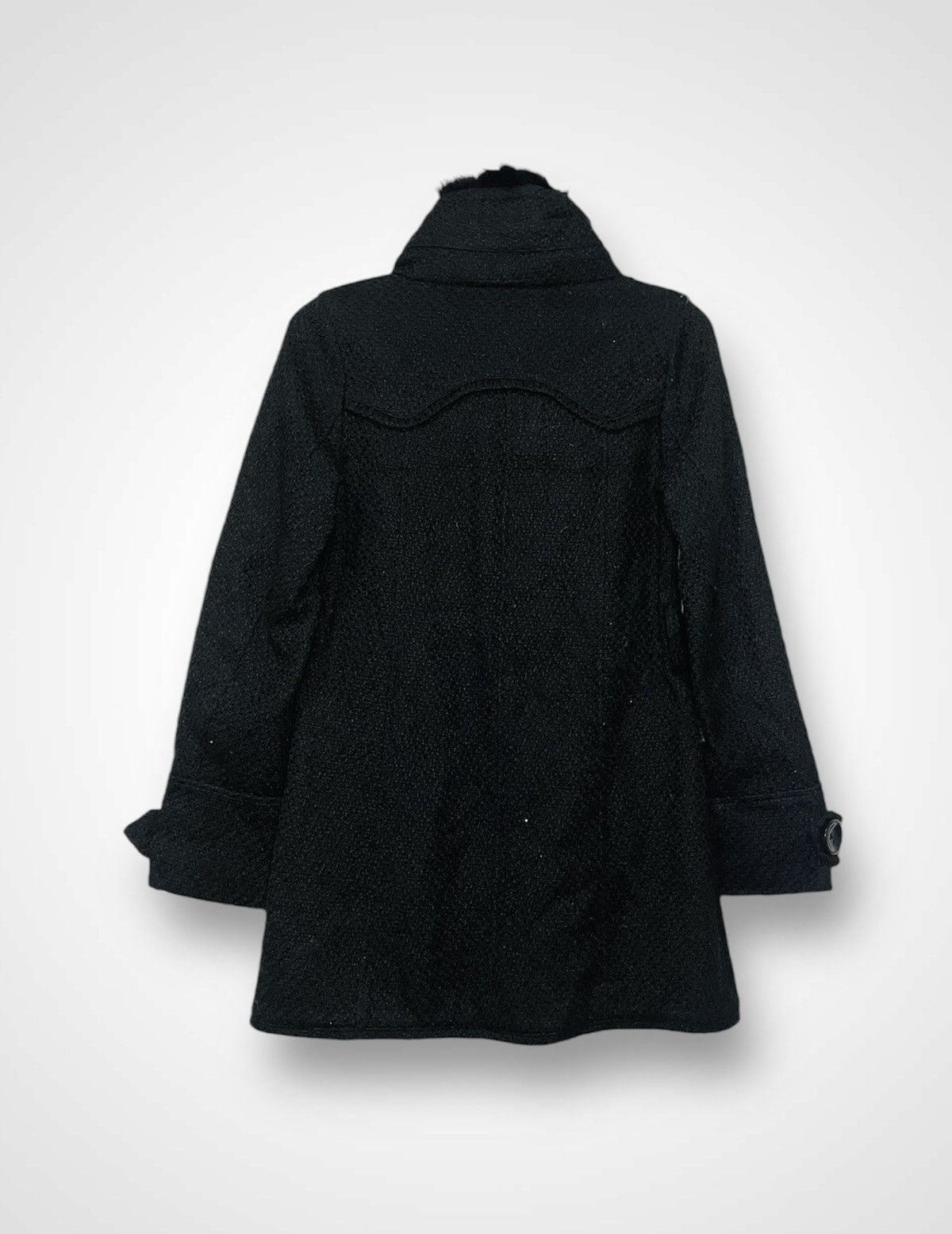 Japanese Brand Dew Berruy Knitted Jacket (10) Size M / US 6-8 / IT 42-44 - 2 Thumbnail