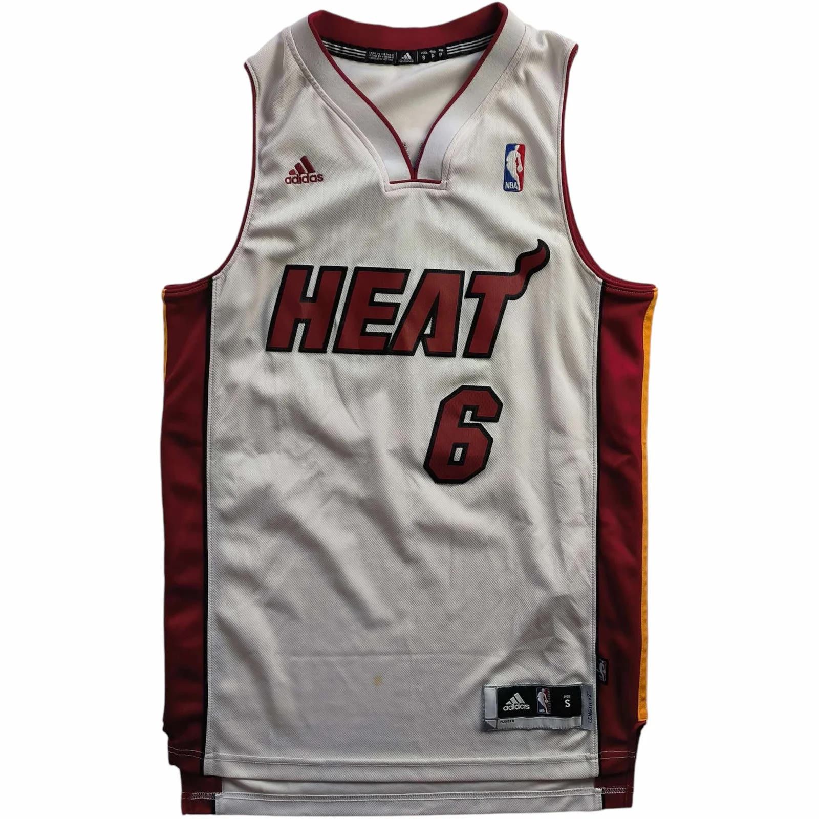 Adidas Miami Heat LeBron James Adidas Swingman home NBA jersey S Size US S / EU 44-46 / 1 - 1 Thumbnail