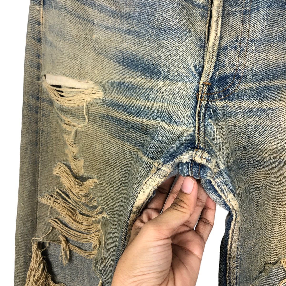 Levi's 🔥VINTAGE LEVI’S 552 BUTTON USA DISTRESSED DESIGN RUSTY Size US 30 / EU 46 - 15 Thumbnail