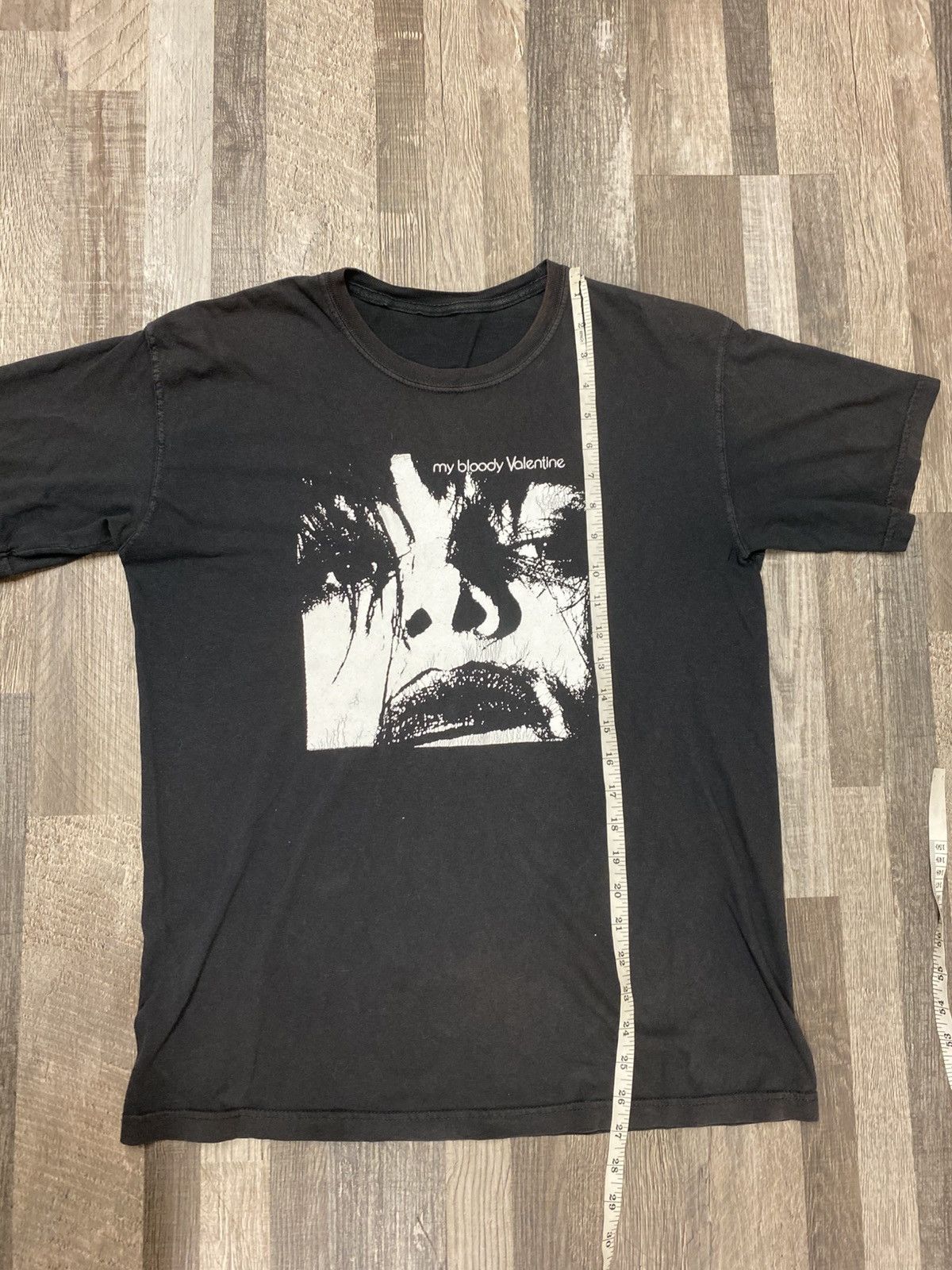Band Tees Vintage My Bloody Valentine Tee T Shirt Sun Faded Black Rare Size US L / EU 52-54 / 3 - 7 Thumbnail