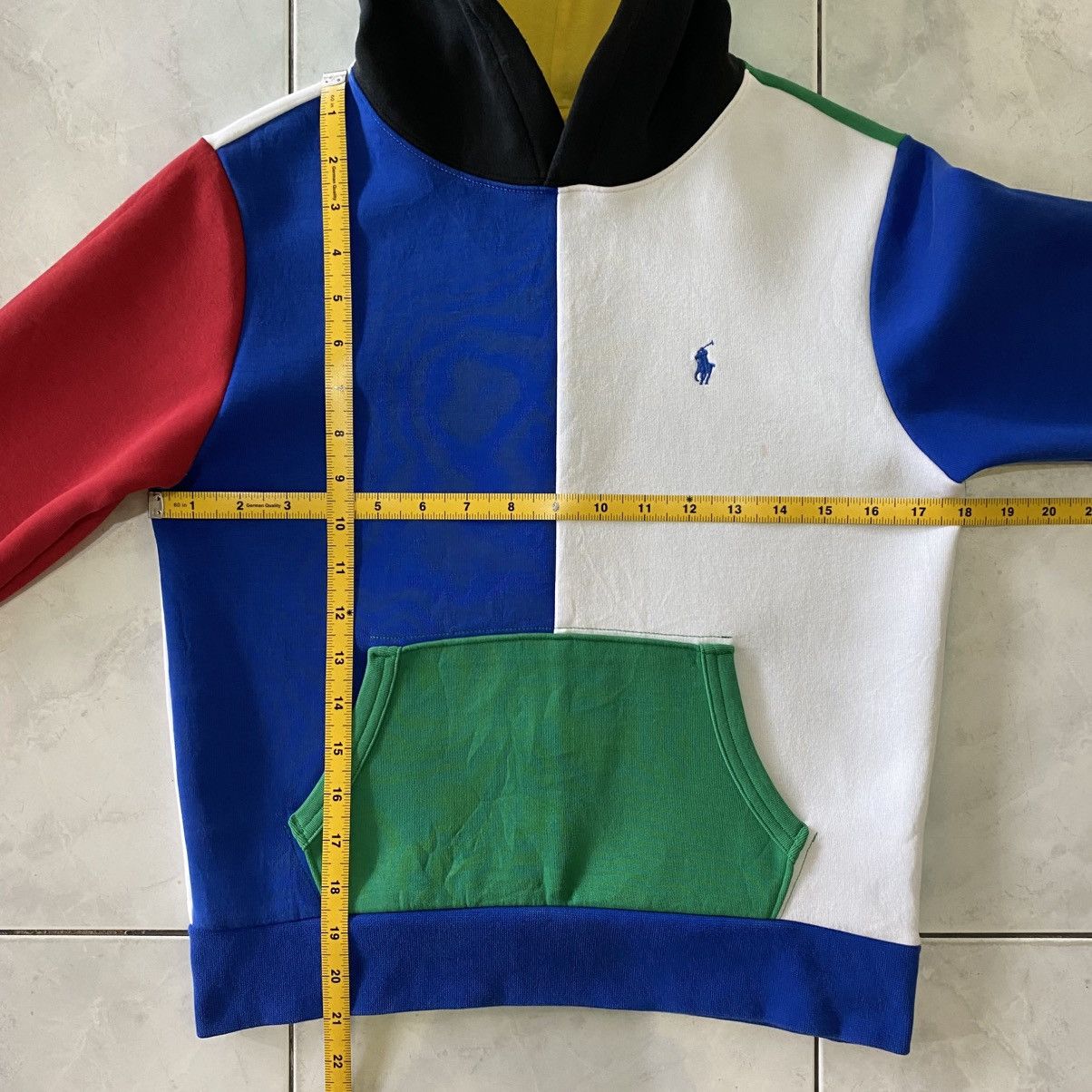 Polo Ralph Lauren Polo Ralph Lauren Colorblock Hoodie Multicolor Streetwear Size US M / EU 48-50 / 2 - 23 Thumbnail