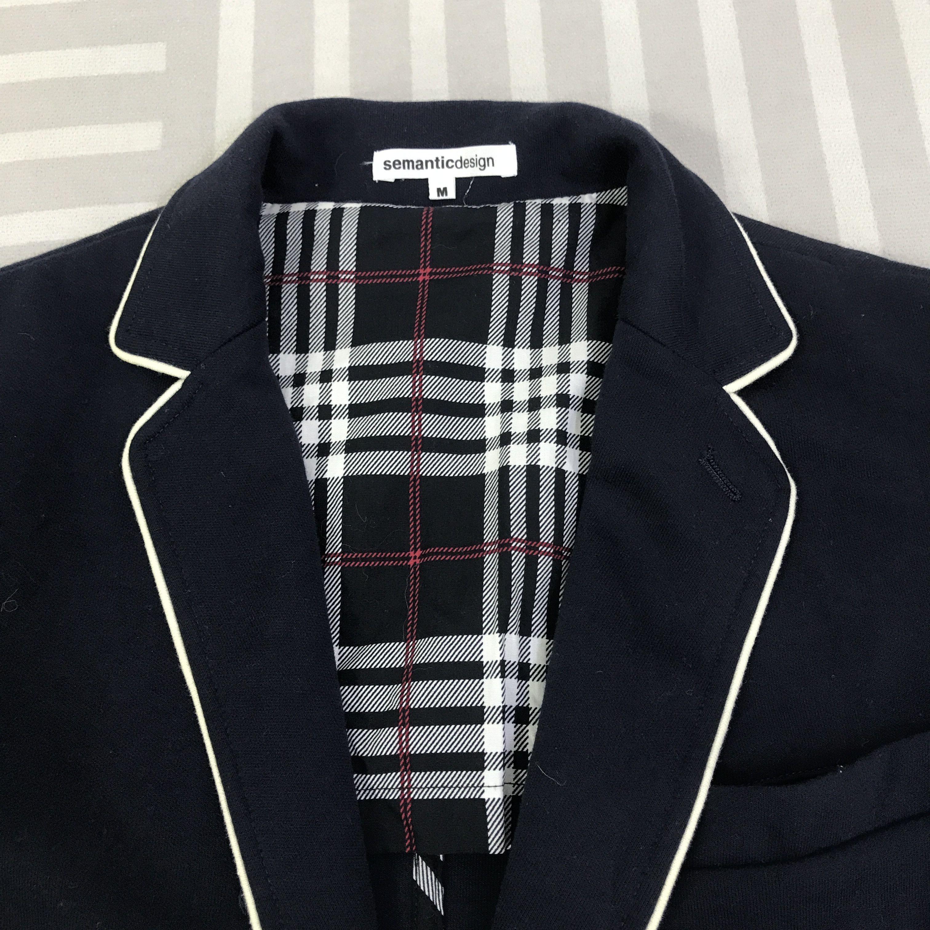 semanticdesign Vintage Semantic Design cotton Blazers K121B17 Size US M / EU 48-50 / 2 - 5 Thumbnail