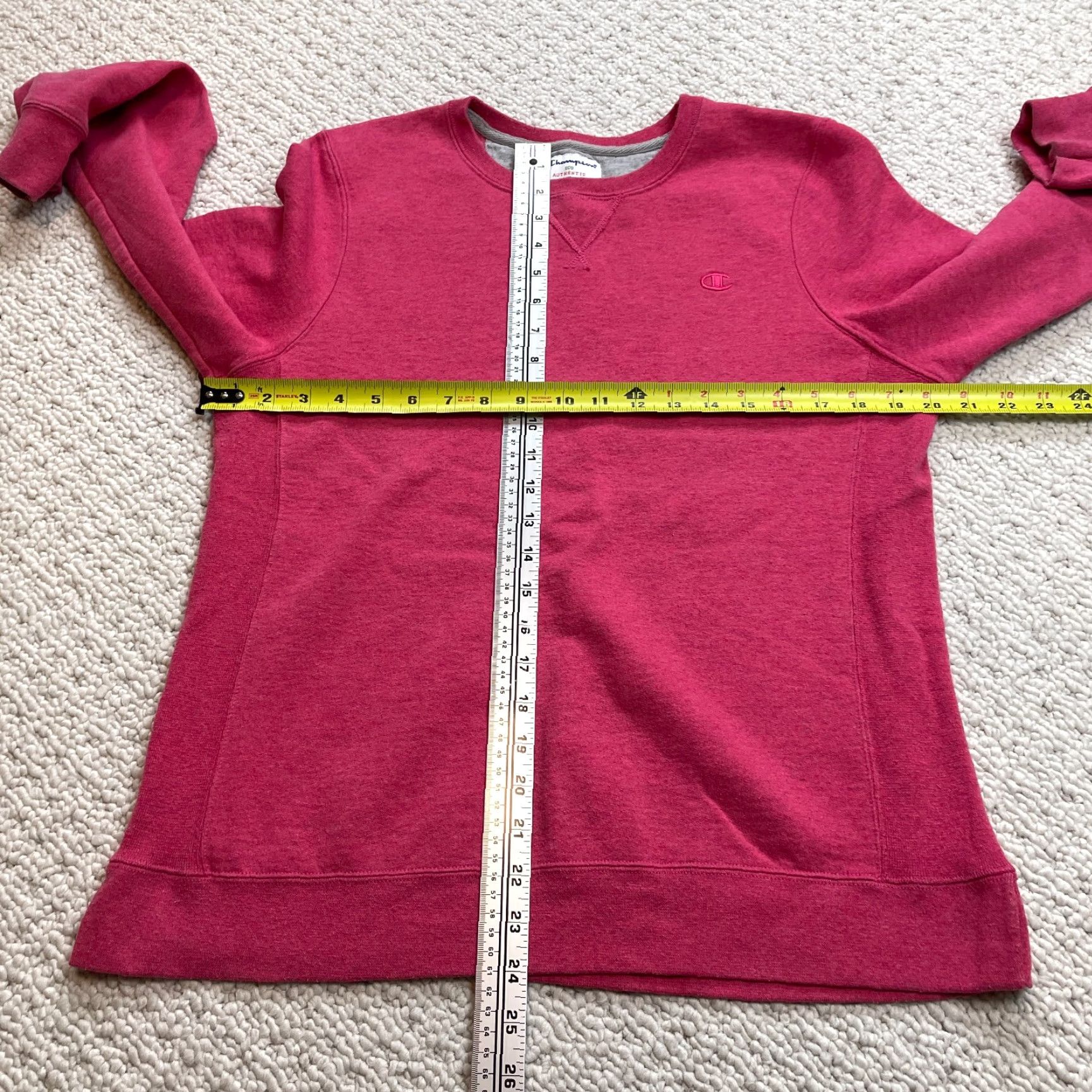 Champion Champion Sweatshirt Womens XL Pink Pullover Logo Crew Soft Athleticwear Sweater Size XL / US 12-14 / IT 48-50 - 6 Thumbnail