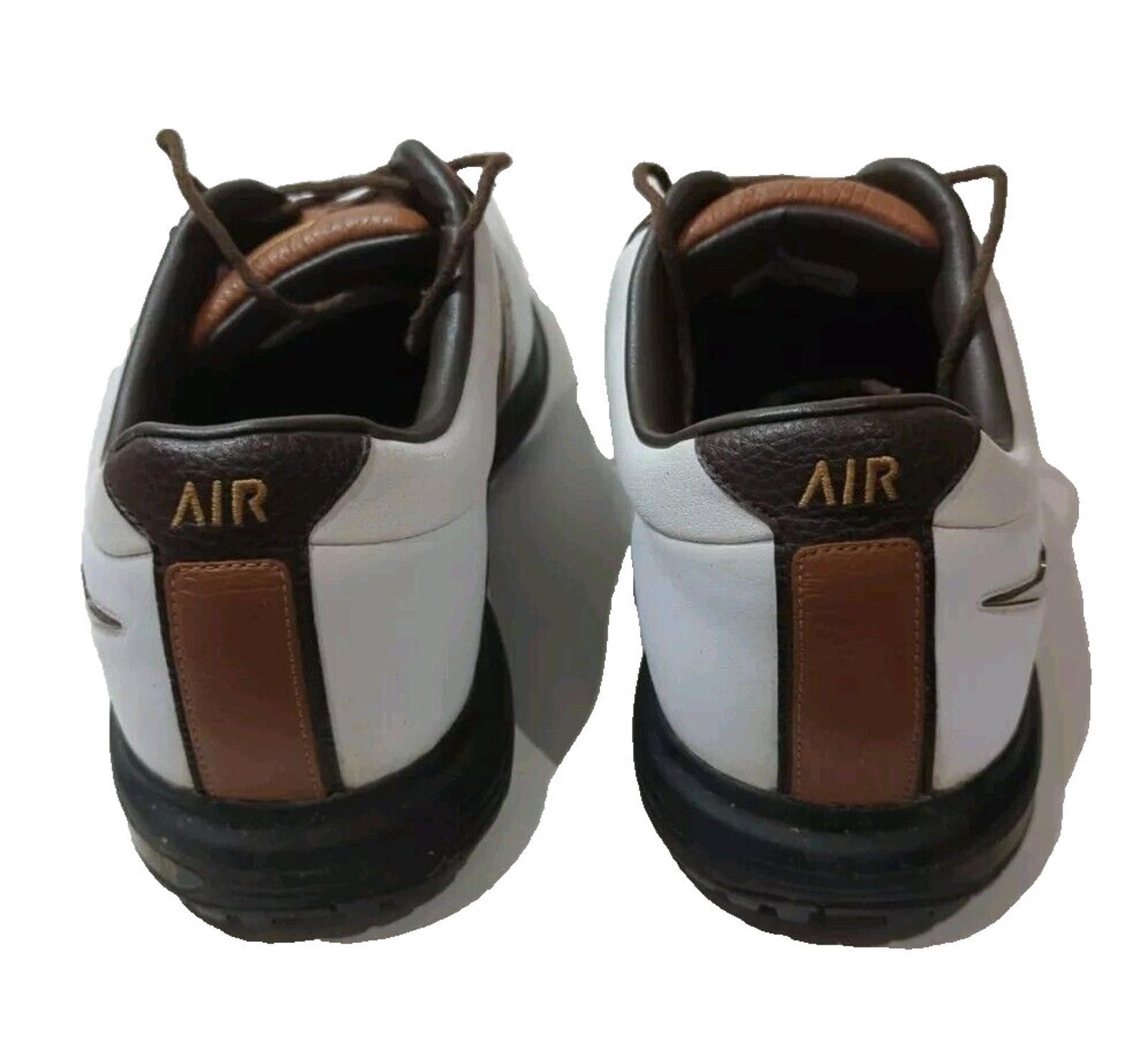 Nike Nike Air Golf Shoes 418535-172 Brown/White Size 10 Size ONE SIZE - 5 Thumbnail