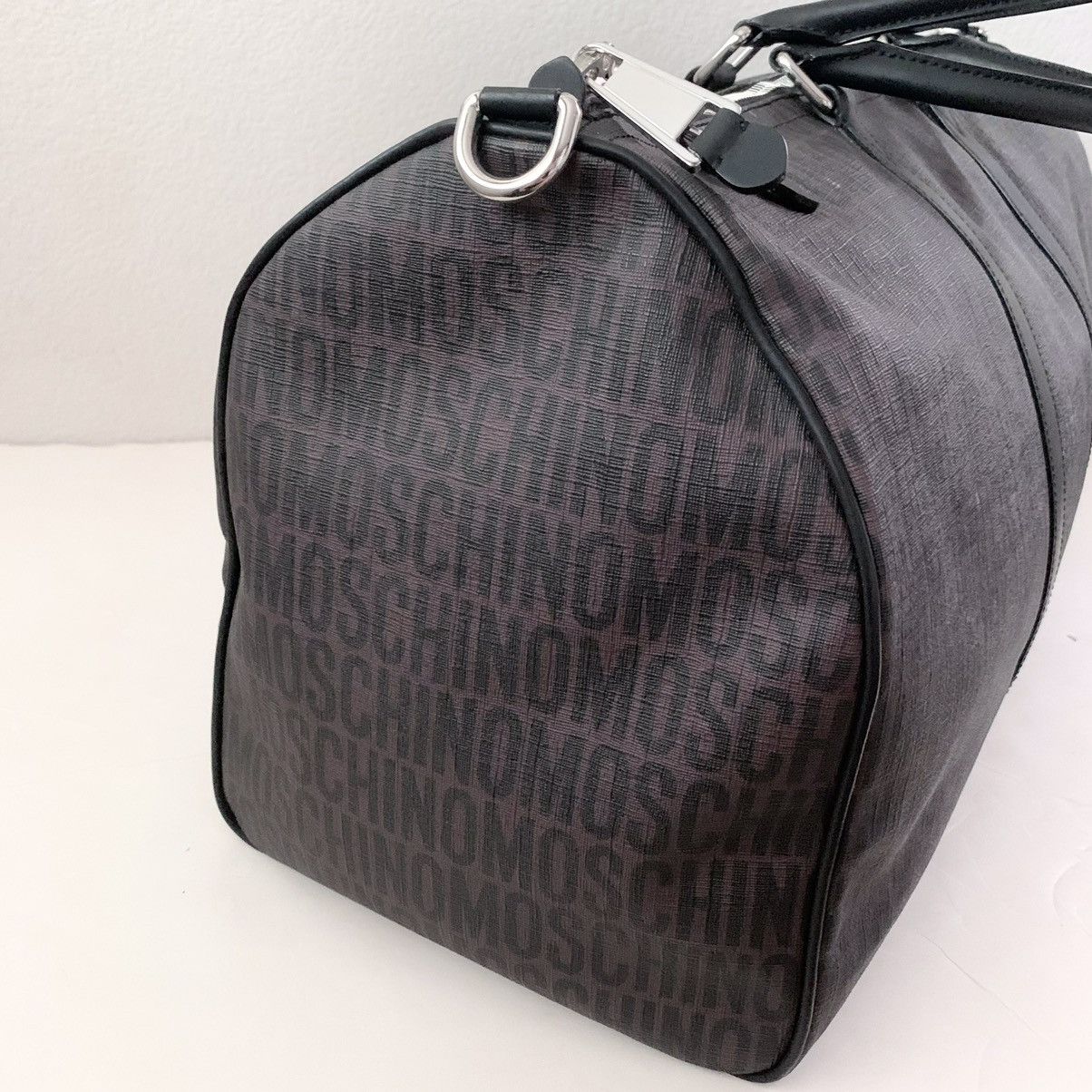 Moschino Moschino large monogram duffel bag Size ONE SIZE - 6 Thumbnail