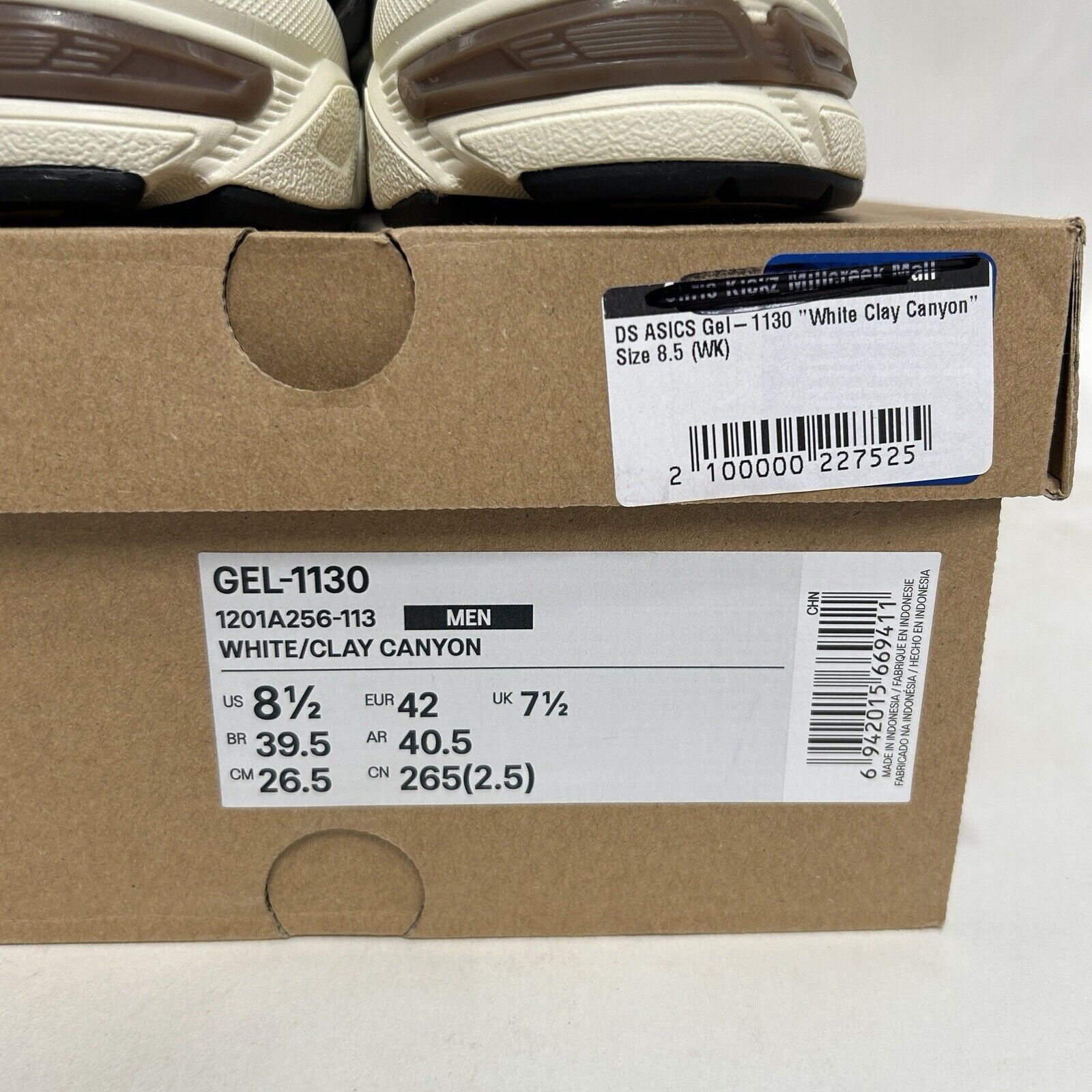Asics ASICS Gel-1130 “White Clay Canyon” 2024 Size US 8.5 / EU 41-42 - 5 Thumbnail