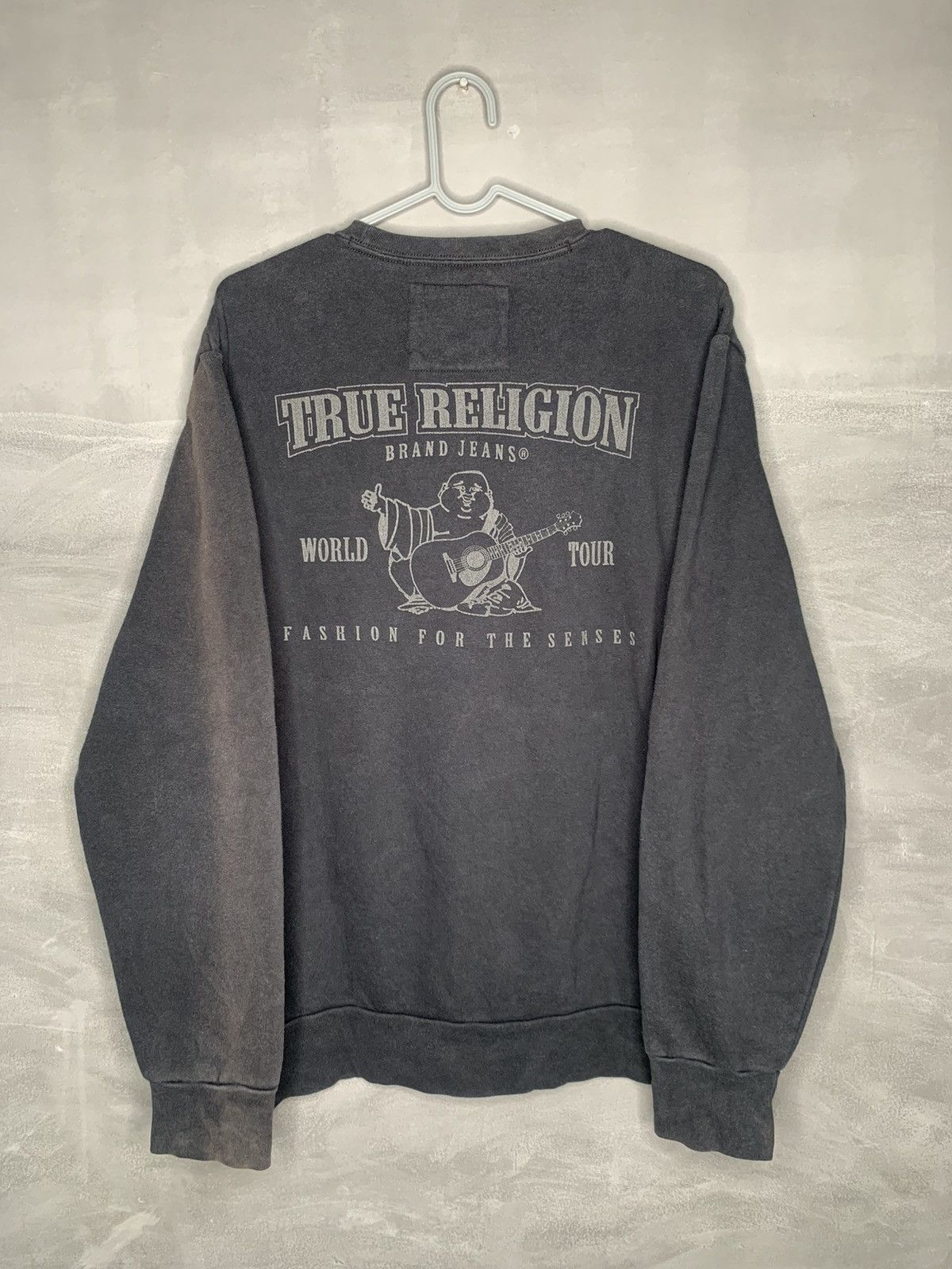 True Religion True Religion Buddha Reflective Logo Sweatshirt Size US S / EU 44-46 / 1 - 5 Thumbnail
