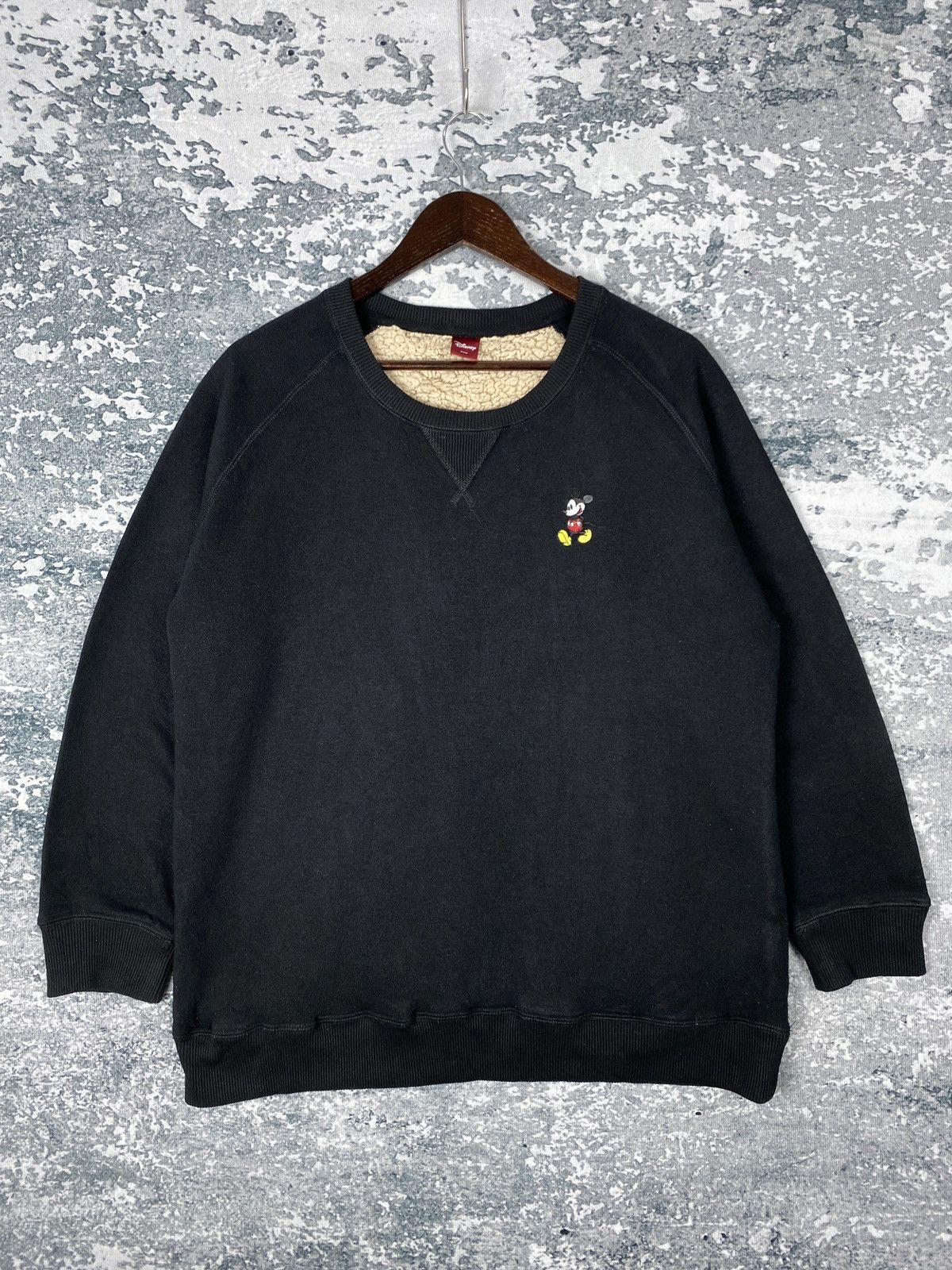 Disney Vintage Disney x Mickey Mouse Sherpa Lining Sweatshirts Size US M / EU 48-50 / 2 - 1 Thumbnail