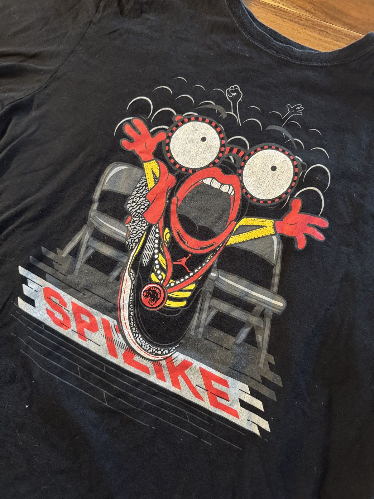 Jordan Brand × Vintage Vintage Jordan splice t shirt Size US XL / EU 56 / 4 - 2 Thumbnail