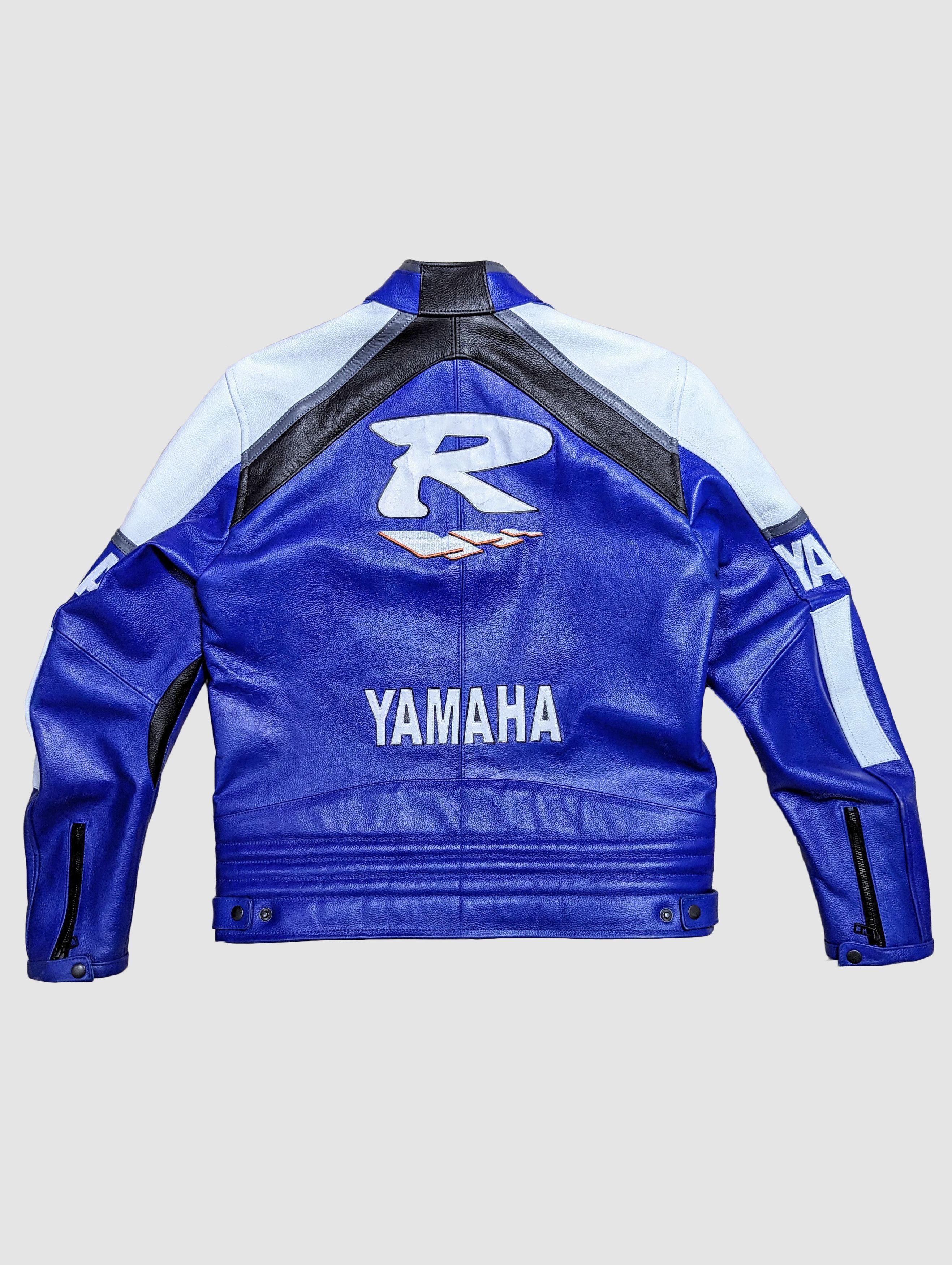 Yamaha Yamaha Leather Jacket Motorcycle Racing Jacket Size US XL / EU 56 / 4 - 2 Thumbnail